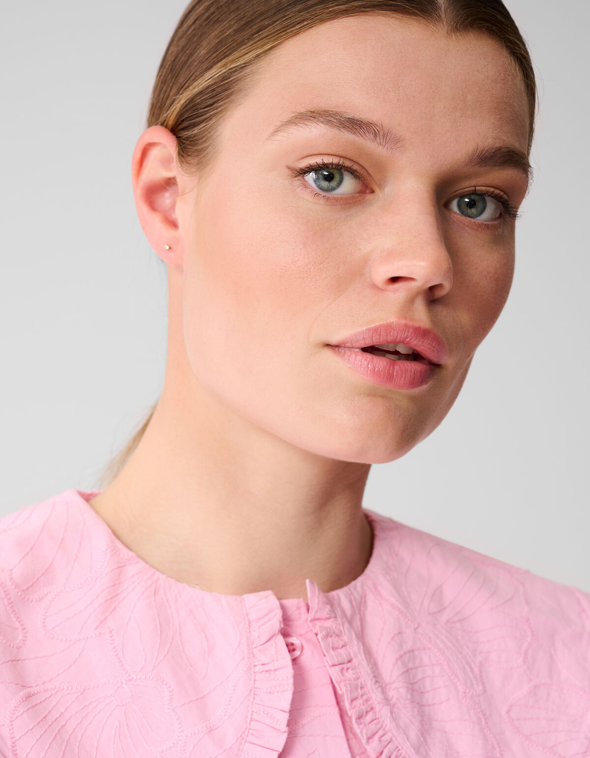 Flower Cord Blouse Roze SHOEBY WOMEN