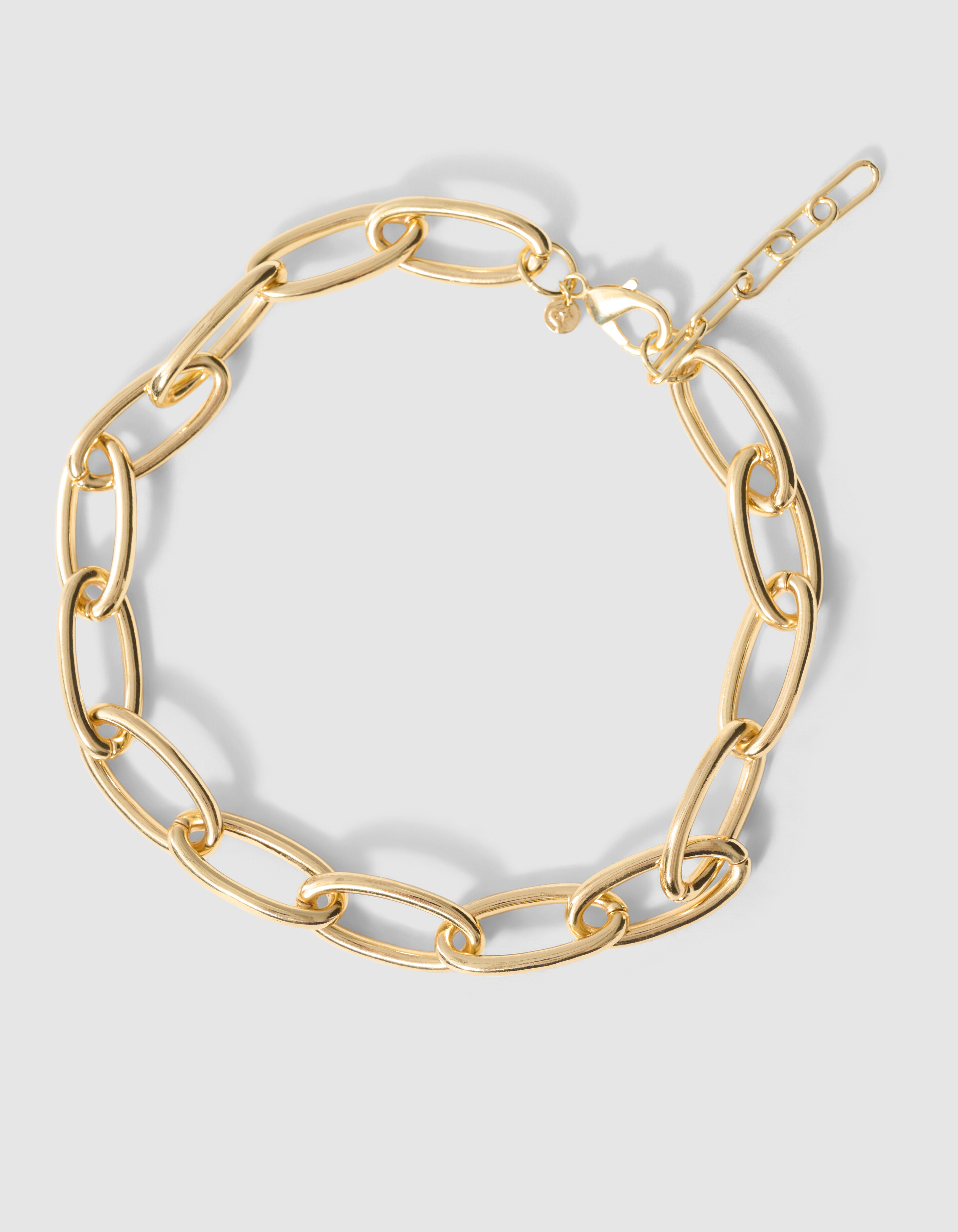 Oval Chain Ketting Goud SHOEBY ACCESSOIRES