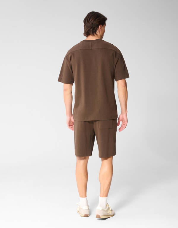 Relaxed Fit Short Donkerbruin SHOEBY MEN