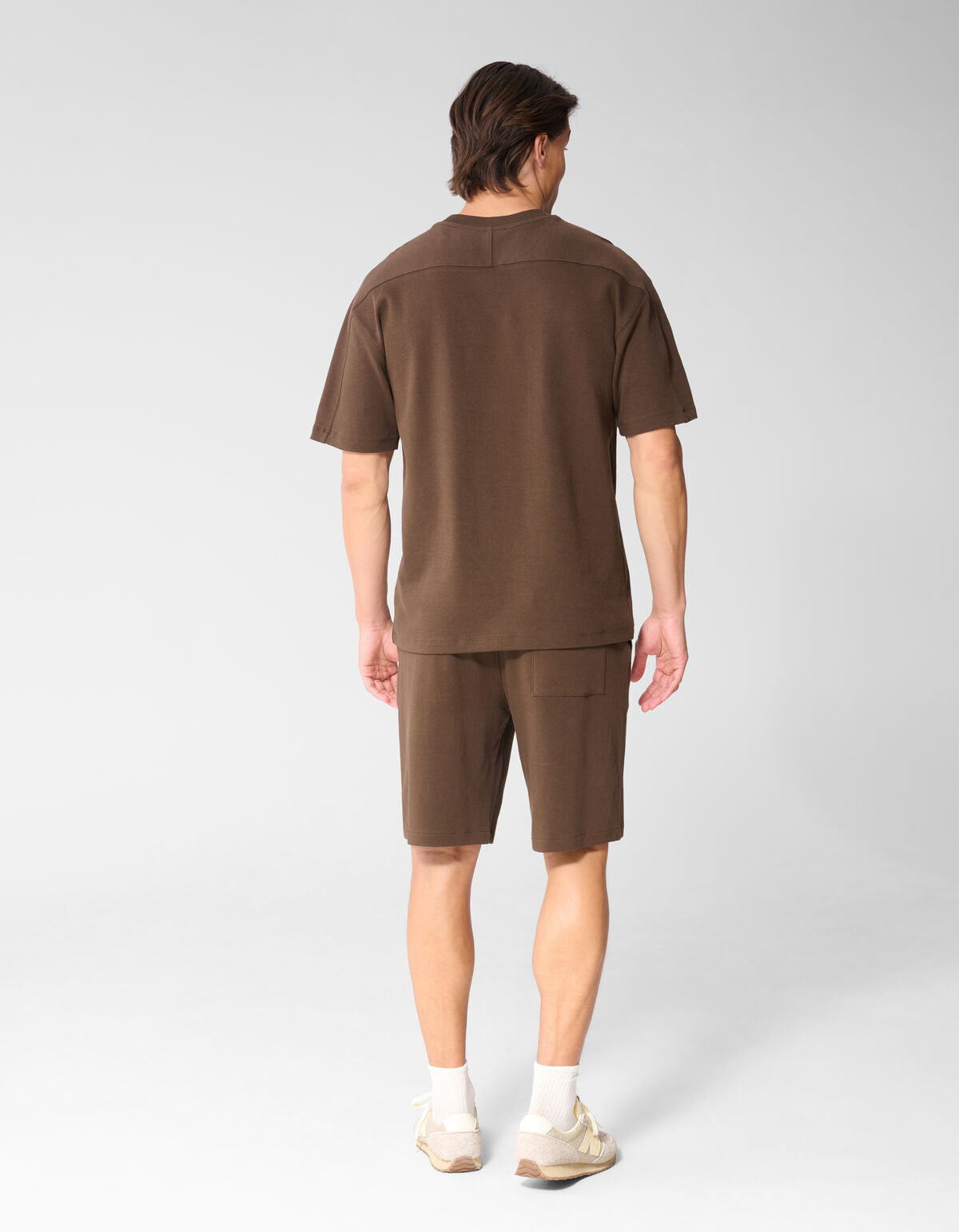 Relaxed Fit Short Donkerbruin SHOEBY MEN