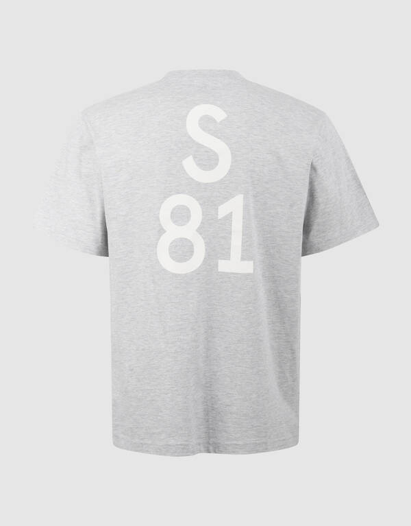 S81 Artwork T-shirt Lichtgrijs SHOEBY MEN