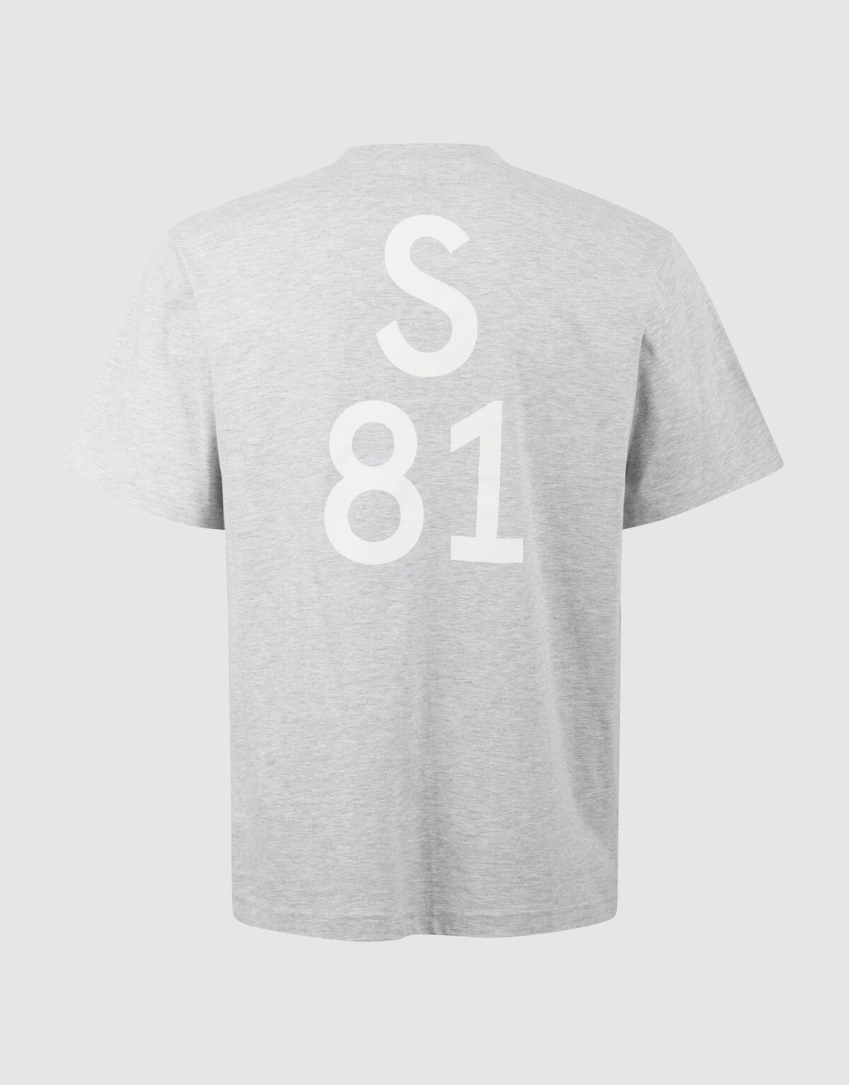 S81 Artwork T-shirt Lichtgrijs SHOEBY MEN