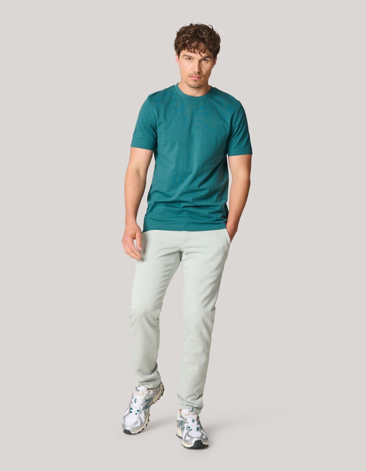 Jog Chino Lichtgroen SHOEBY MEN
