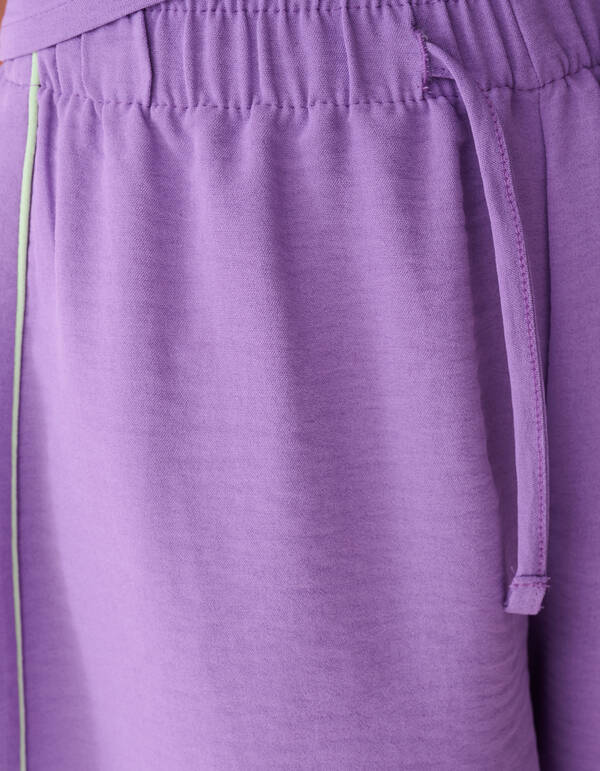 Twist Piping Short Paars SHOEBY GIRLS