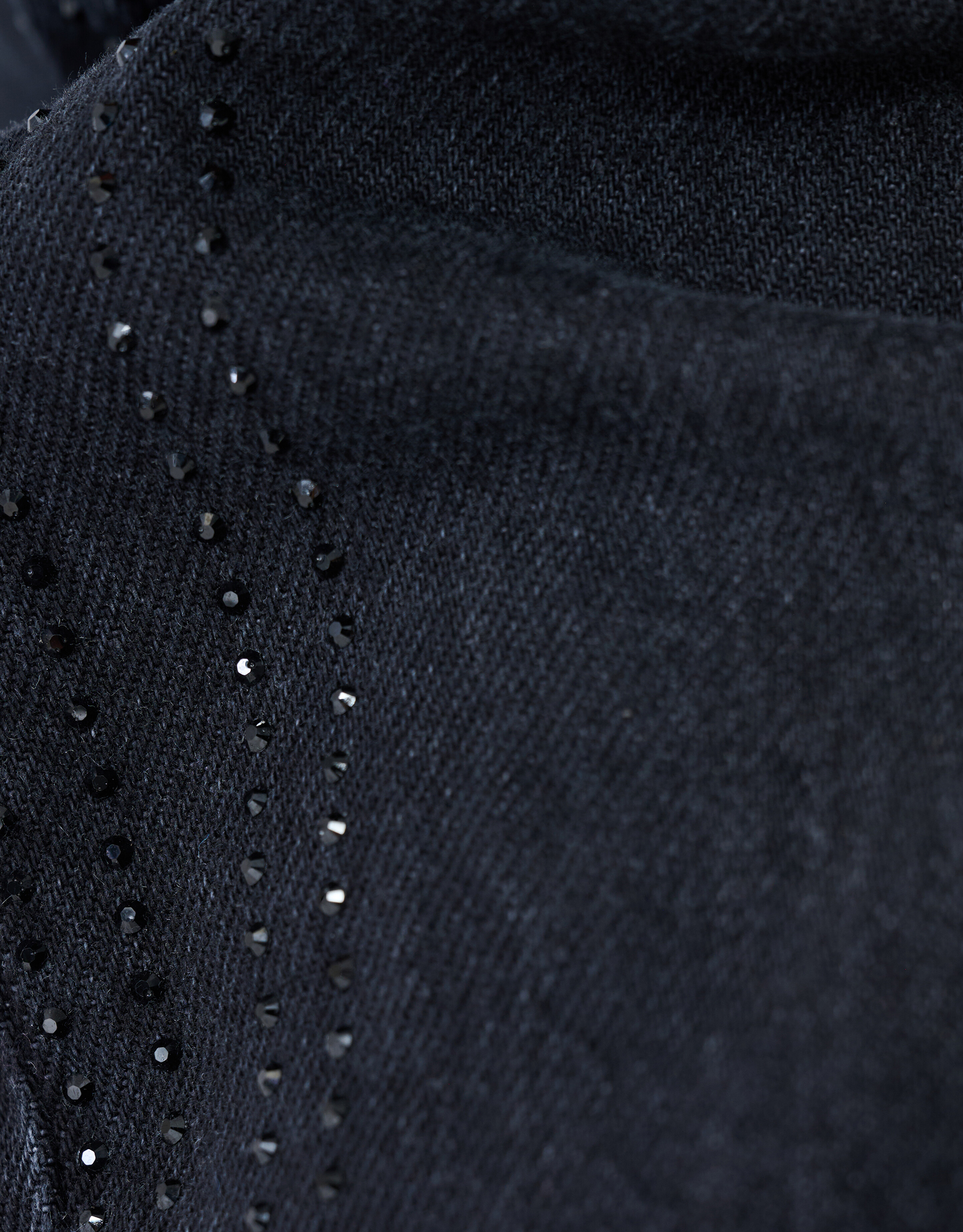 Strass Barrel Fit Jeans Zwart SHOEBY GIRLS