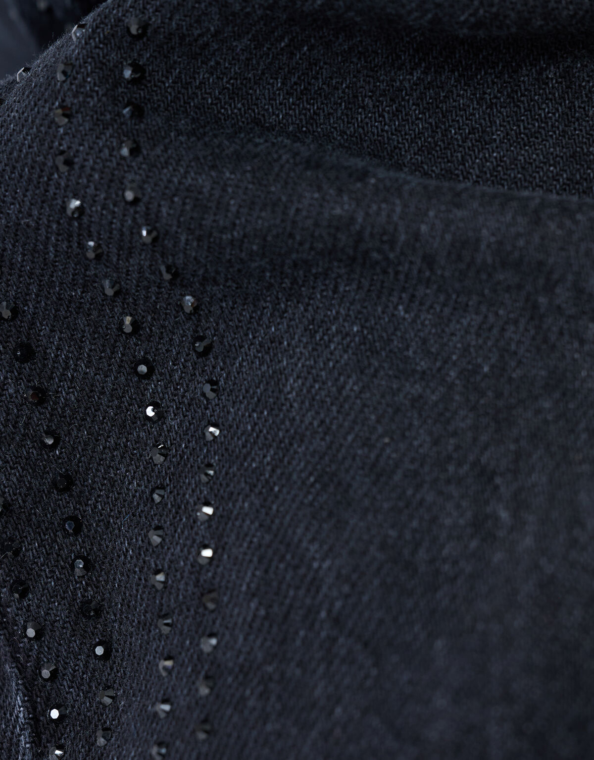 Strass Barrel Fit Jeans Zwart SHOEBY GIRLS