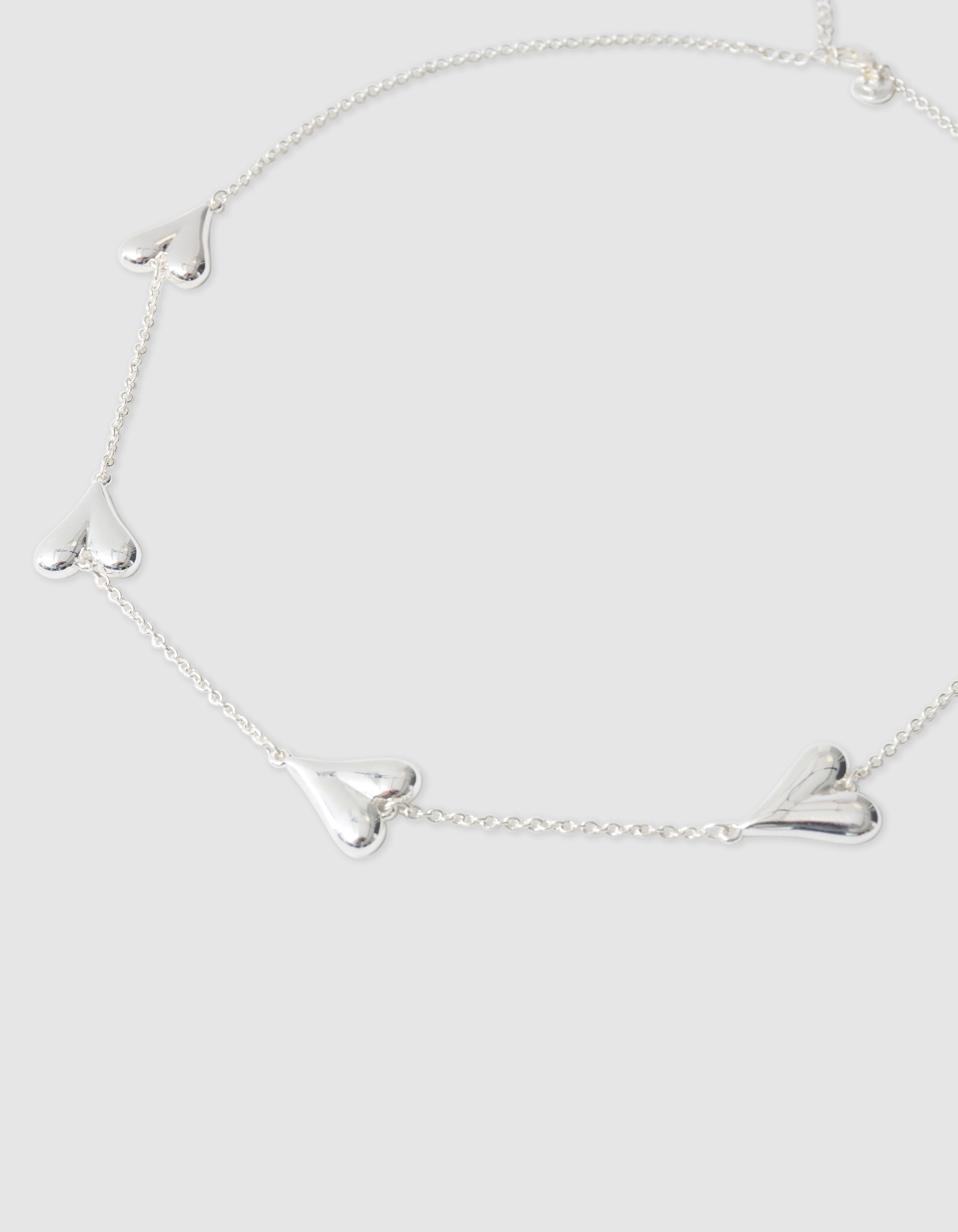 Heart Ketting Zilver SHOEBY ACCESSOIRES