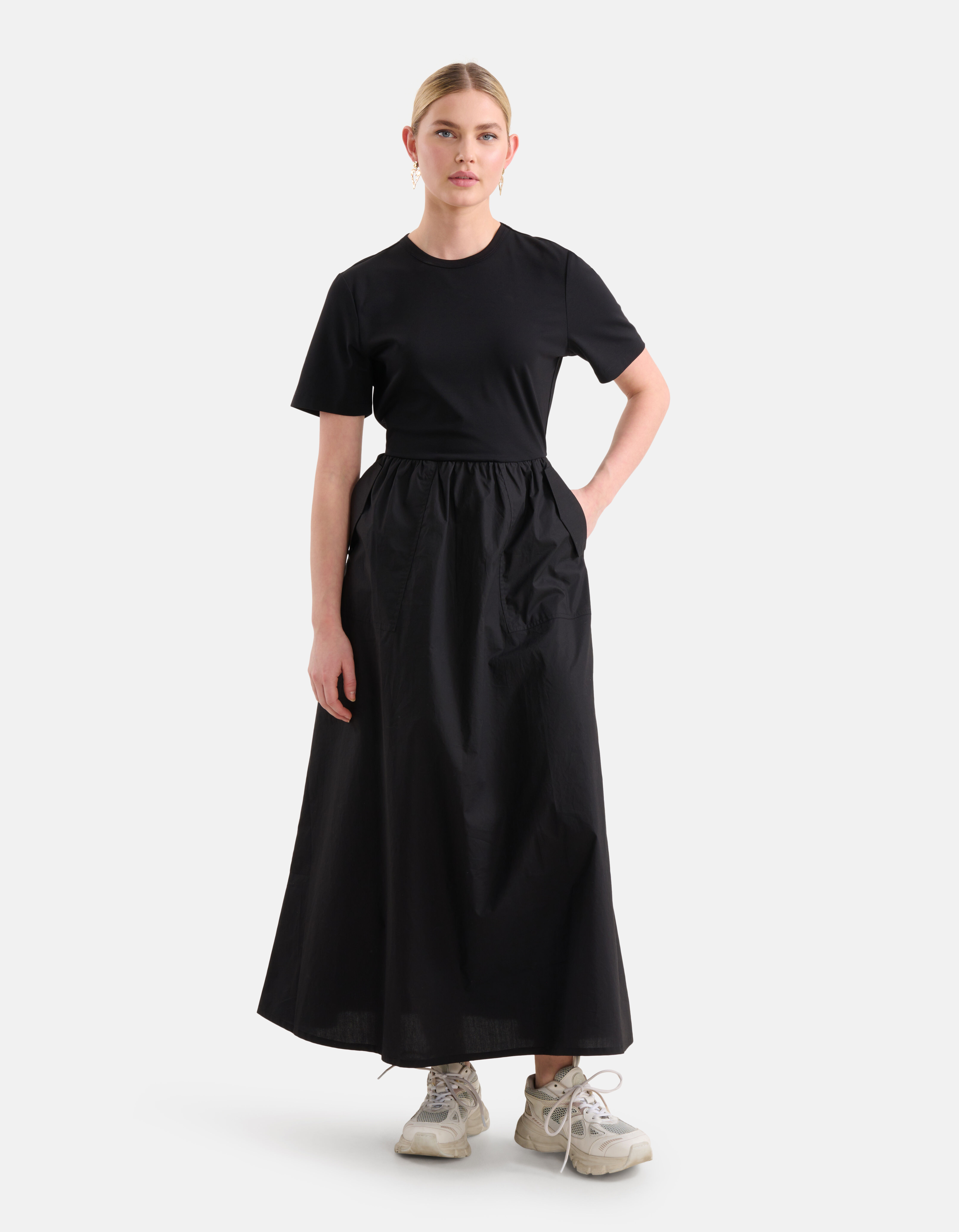 Maxi Jurk Zwart Shoeby