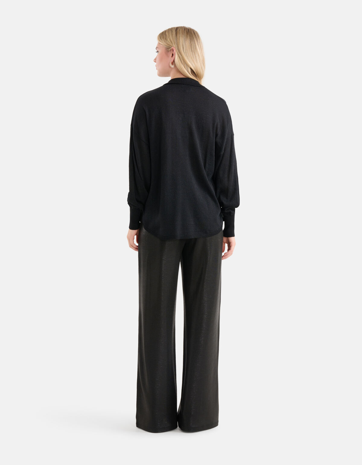 Glitter Blouse Zwart SHOEBY WOMEN