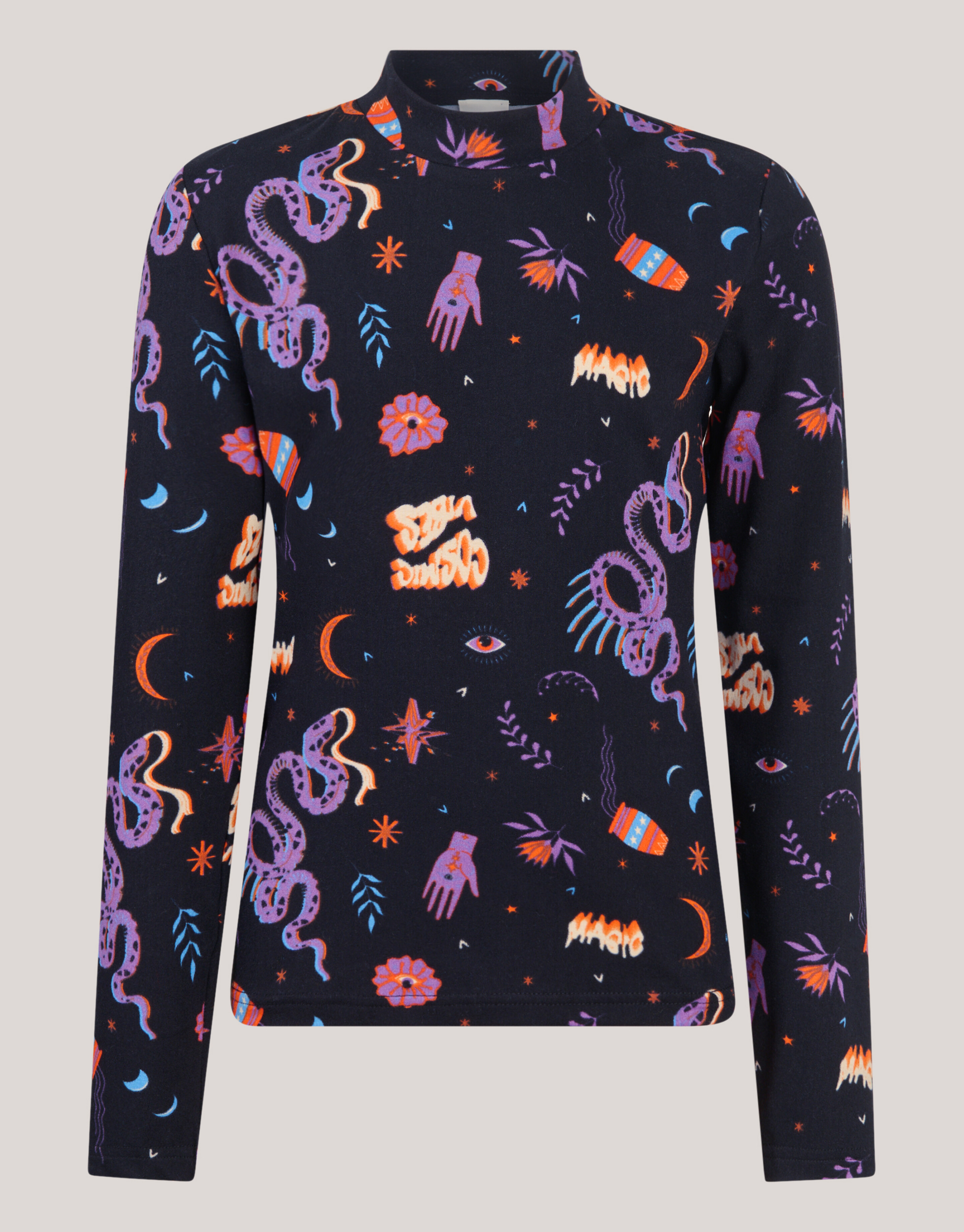 Printed Top Zwart SHOEBY GIRLS