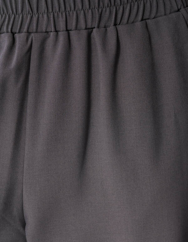 Pleat Balloon Fit Broek Grijs SHOEBY WOMEN