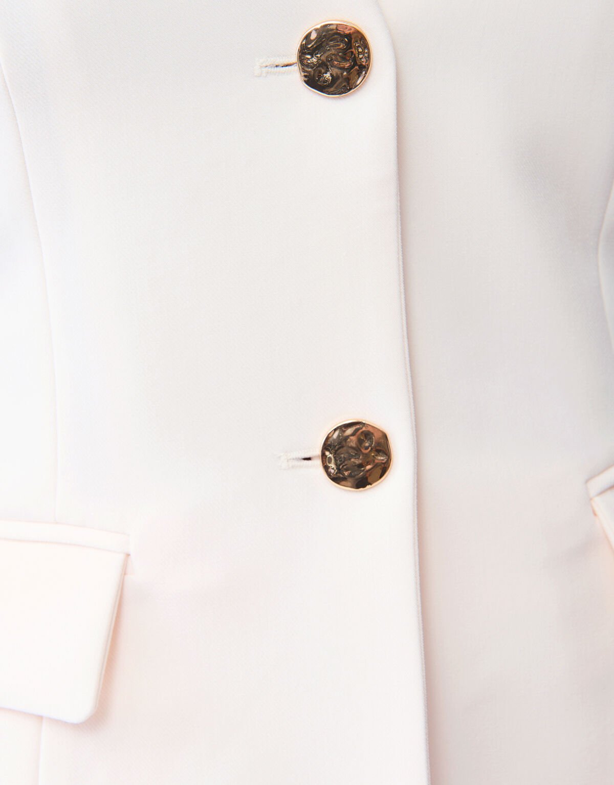 Zandloper Blazer Gebroken Wit SHOEBY WOMEN