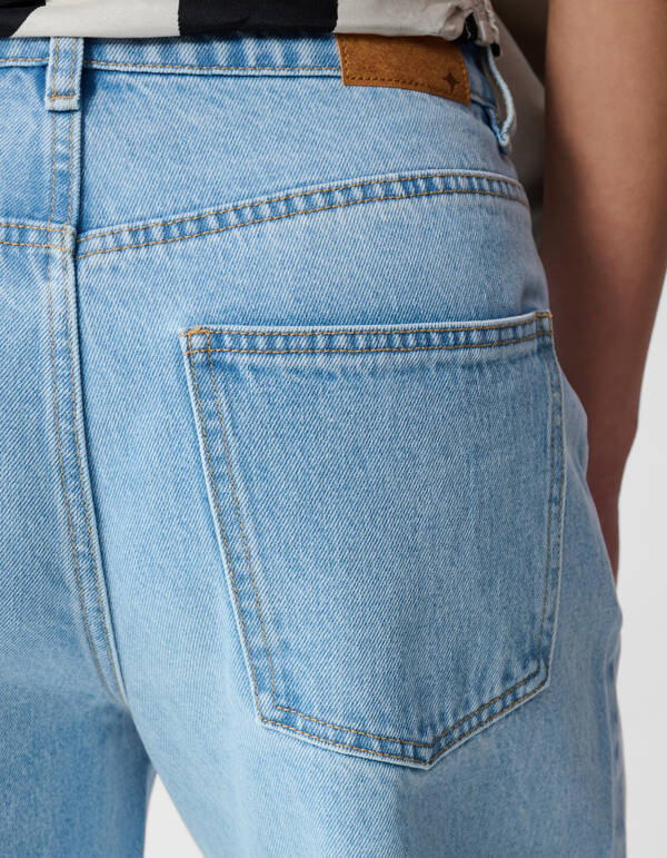 Barrel Fit Jeans Bleached By Monica SHOEBY WOMEN