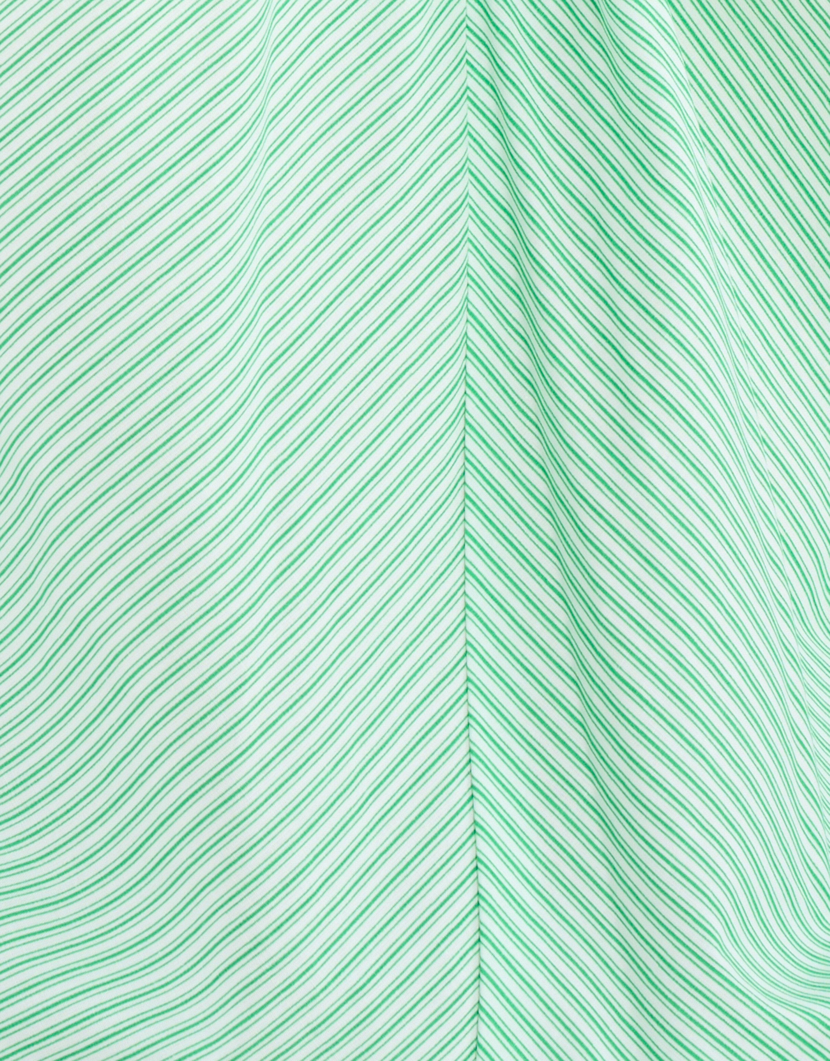 Zipper Stripe Blouse Groen SHOEBY WOMEN