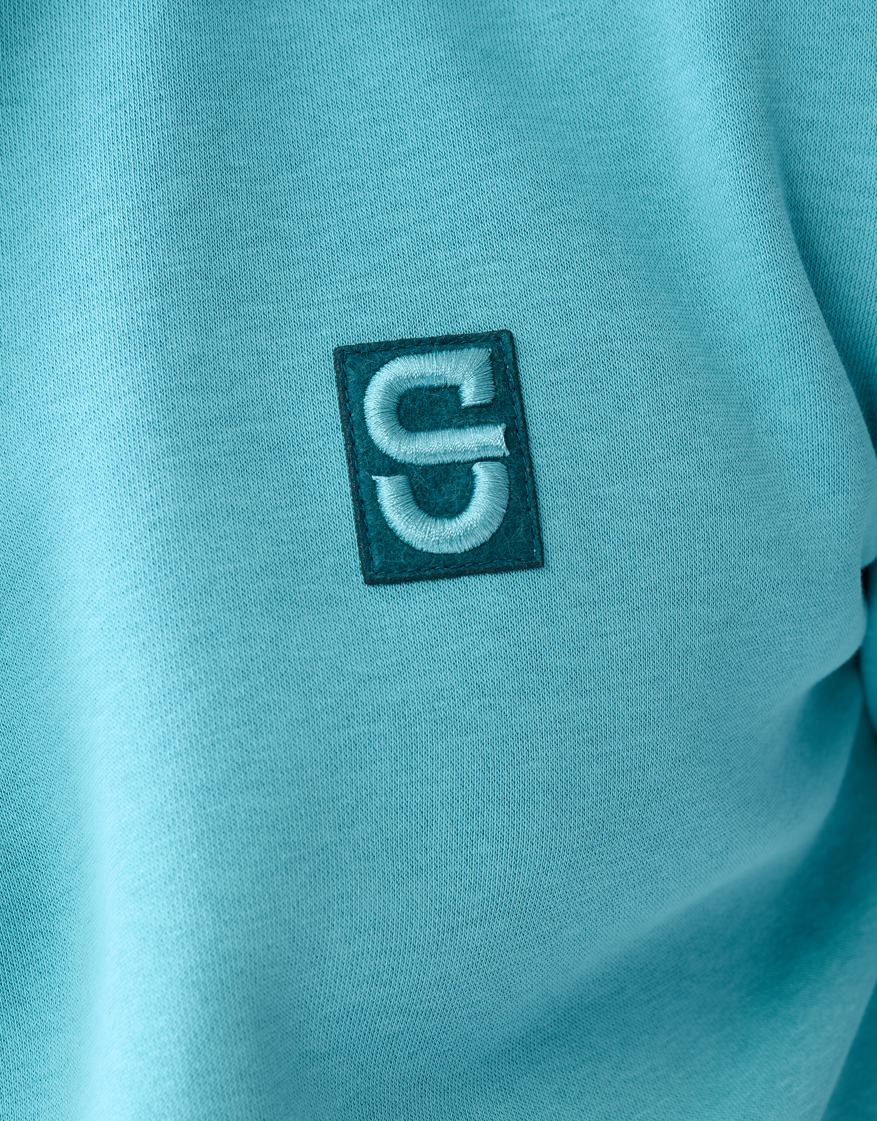 Badge Sweater Lichtgroen SHOEBY MEN