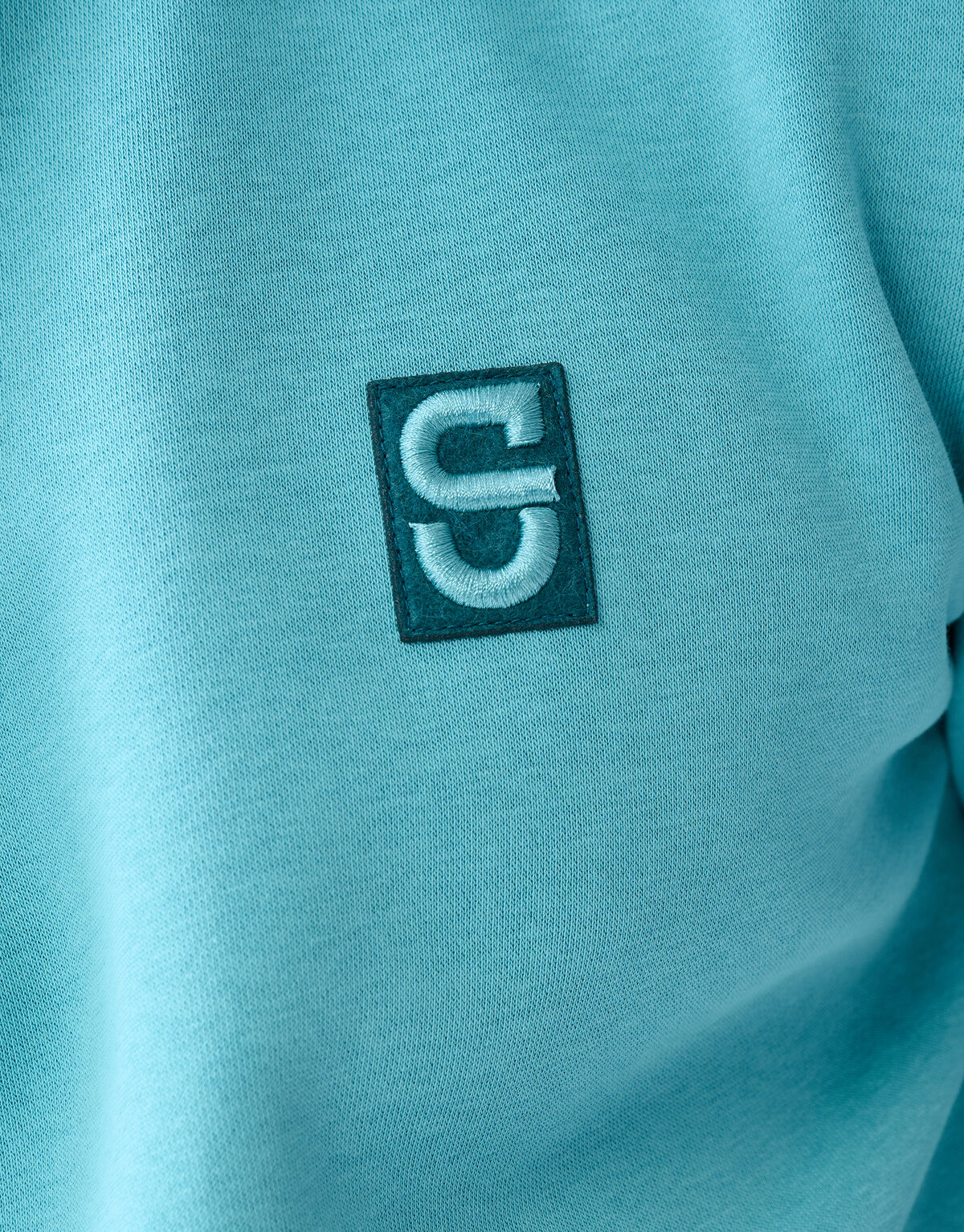 Badge Sweater Lichtgroen SHOEBY MEN