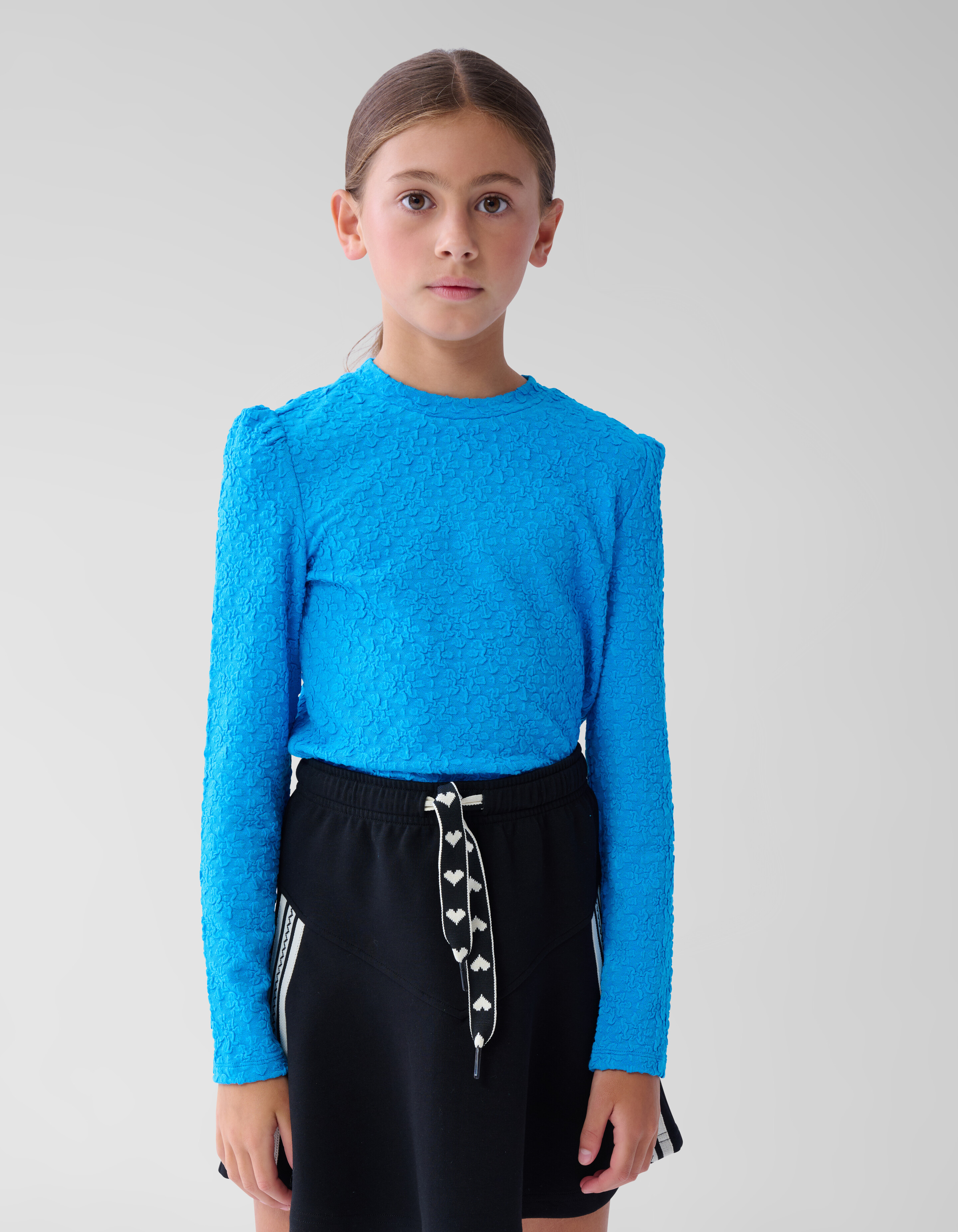 Structuur Top Blauw SHOEBY GIRLS