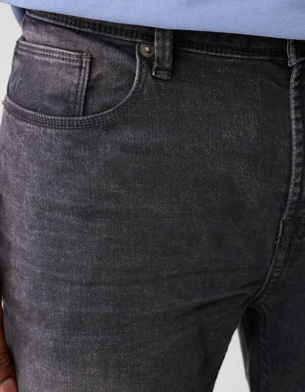 Jog Denim Short Donkergrijs SHOEBY MEN