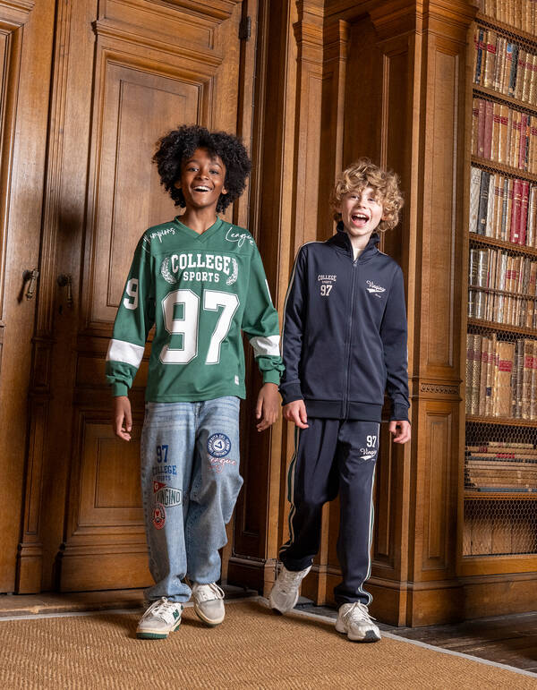 Baseball Shirt Donkergroen Shoeby X Vingino SHOEBY BOYS