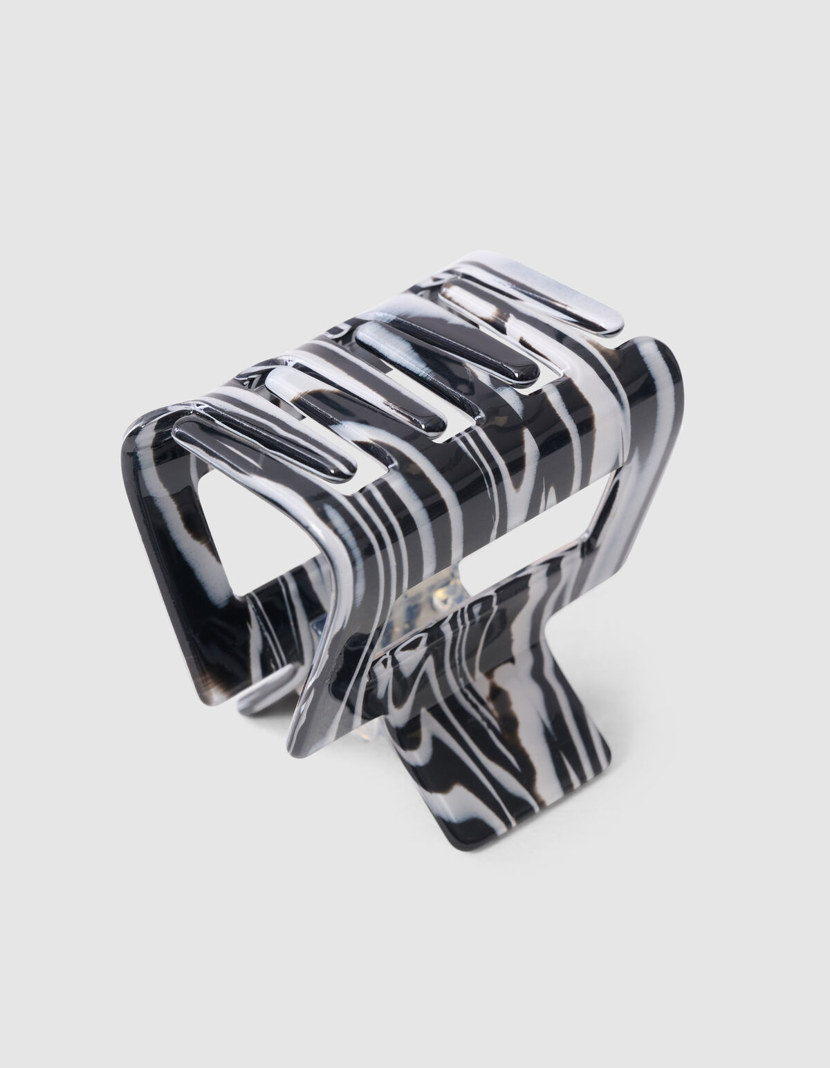 Haarklem Zwart/Wit SHOEBY ACCESSOIRES