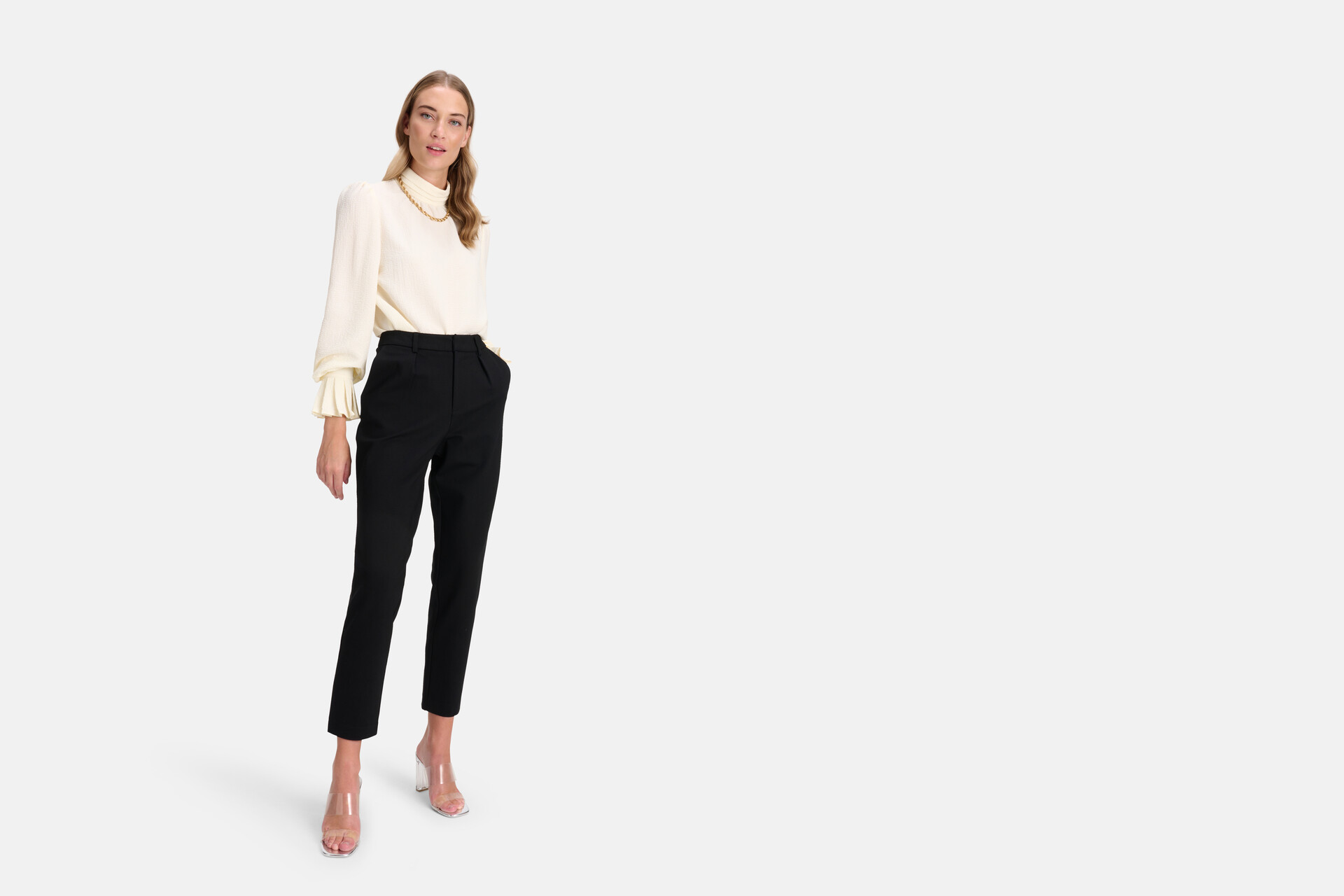 Pantalon Zwart By Fred SHOEBY WOMEN