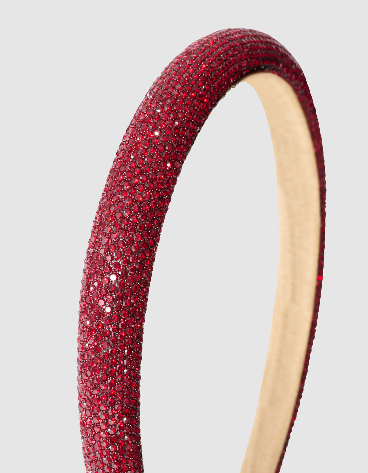 Strass Haarband Rood SHOEBY ACCESSOIRES