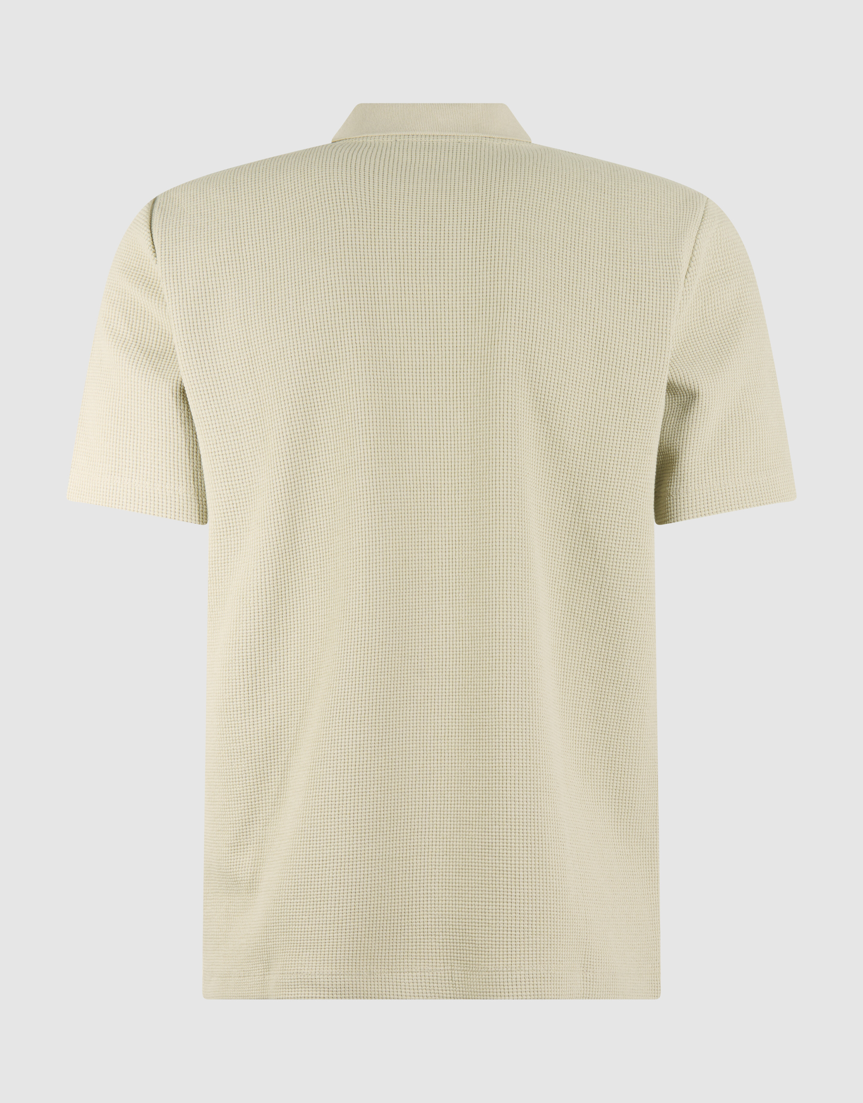 Waffle Polo Lichtgroen SHOEBY MEN