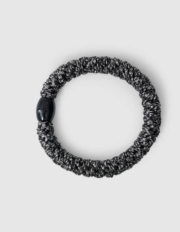 Lurex Haarelastiek Zwart SHOEBY ACCESSOIRES