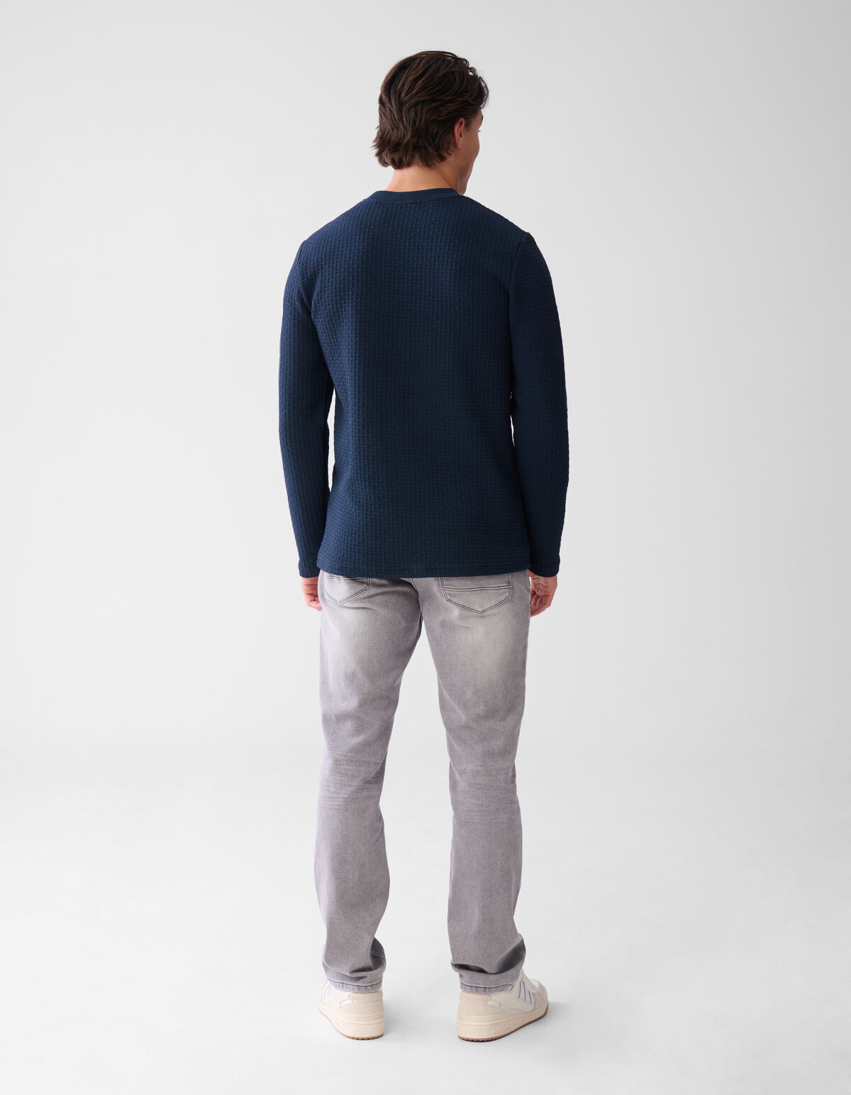 Straight Fit Jeans Grijs L32 SHOEBY MEN