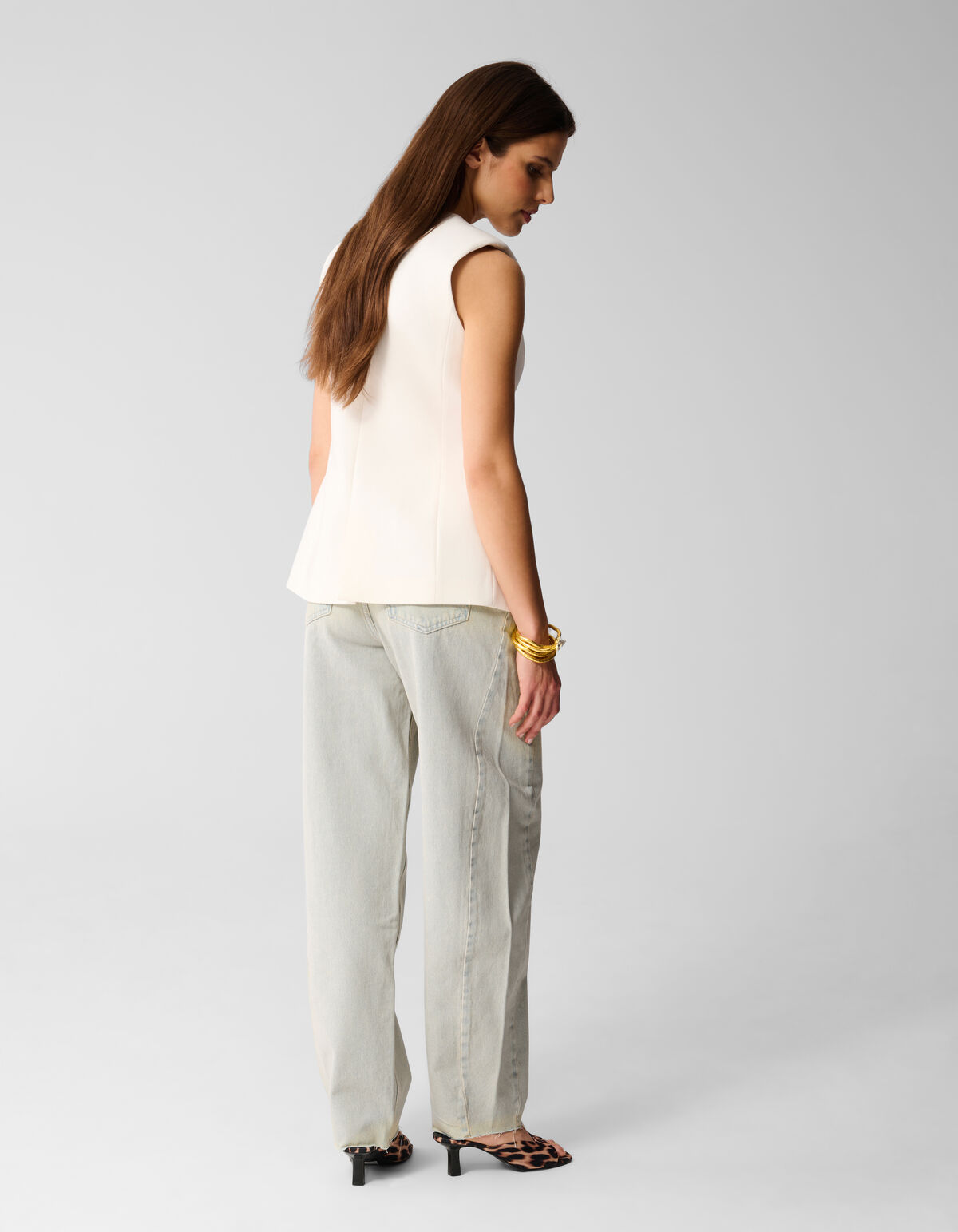 Balloon Fit Jeans Bleached SHOEBY WOMEN