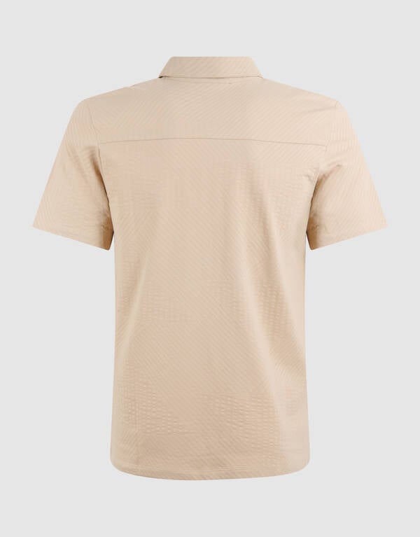 Jacquard Polo Zand SHOEBY MEN
