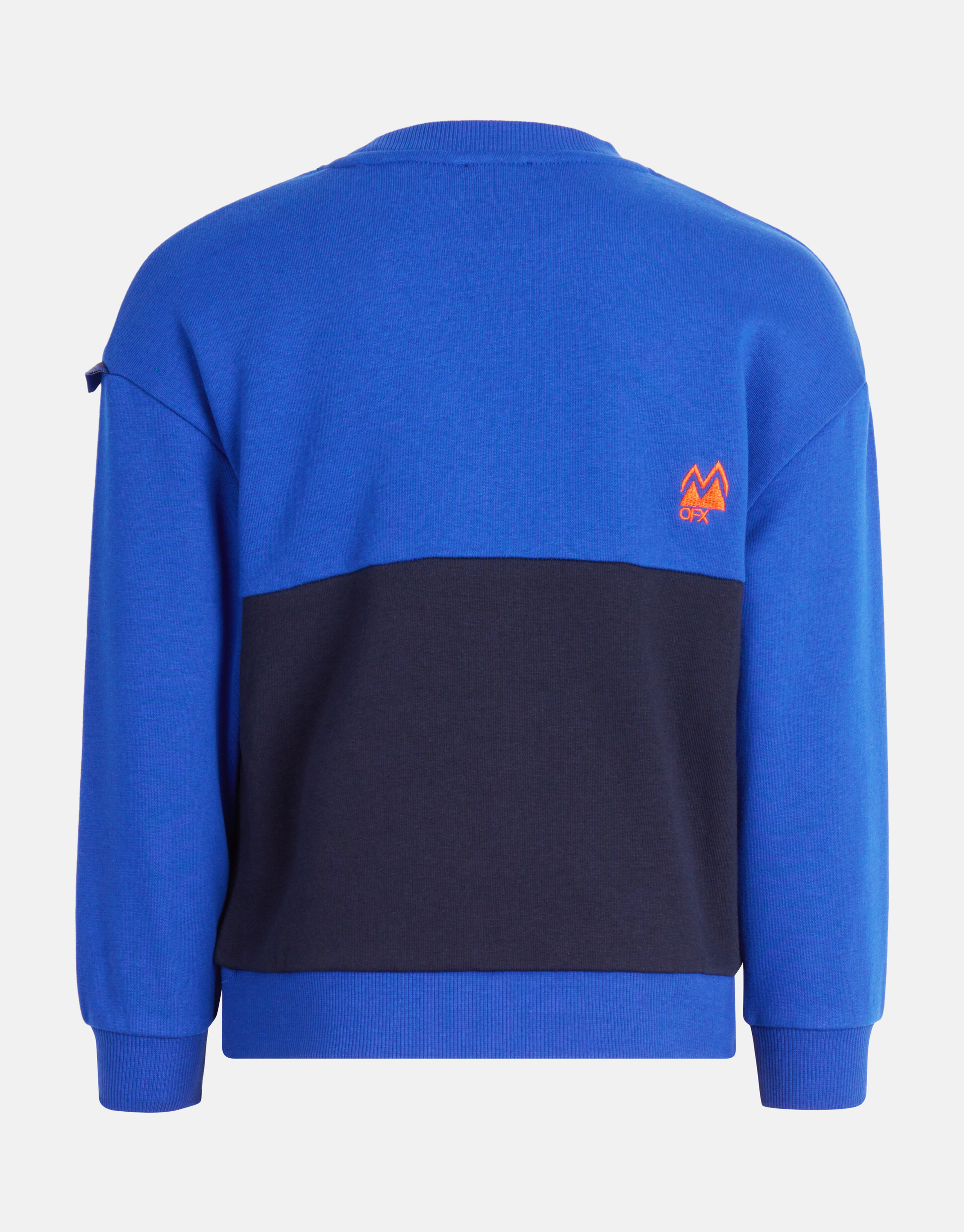Zipper Sweater Blauw SHOEBY BOYS