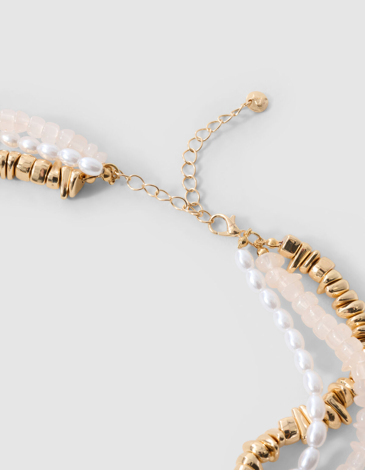 Twisted Heart Ketting Goud SHOEBY ACCESSOIRES