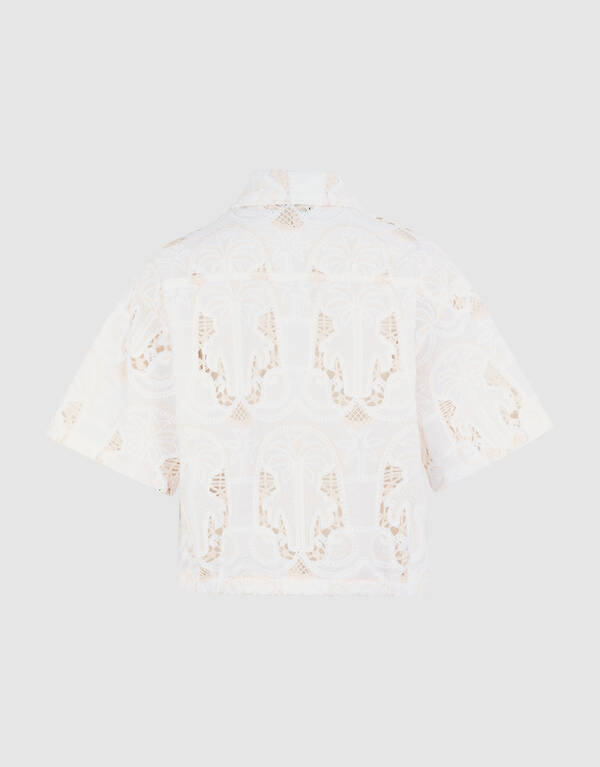 Embroidery Blouse Gebroken Wit SHOEBY WOMEN