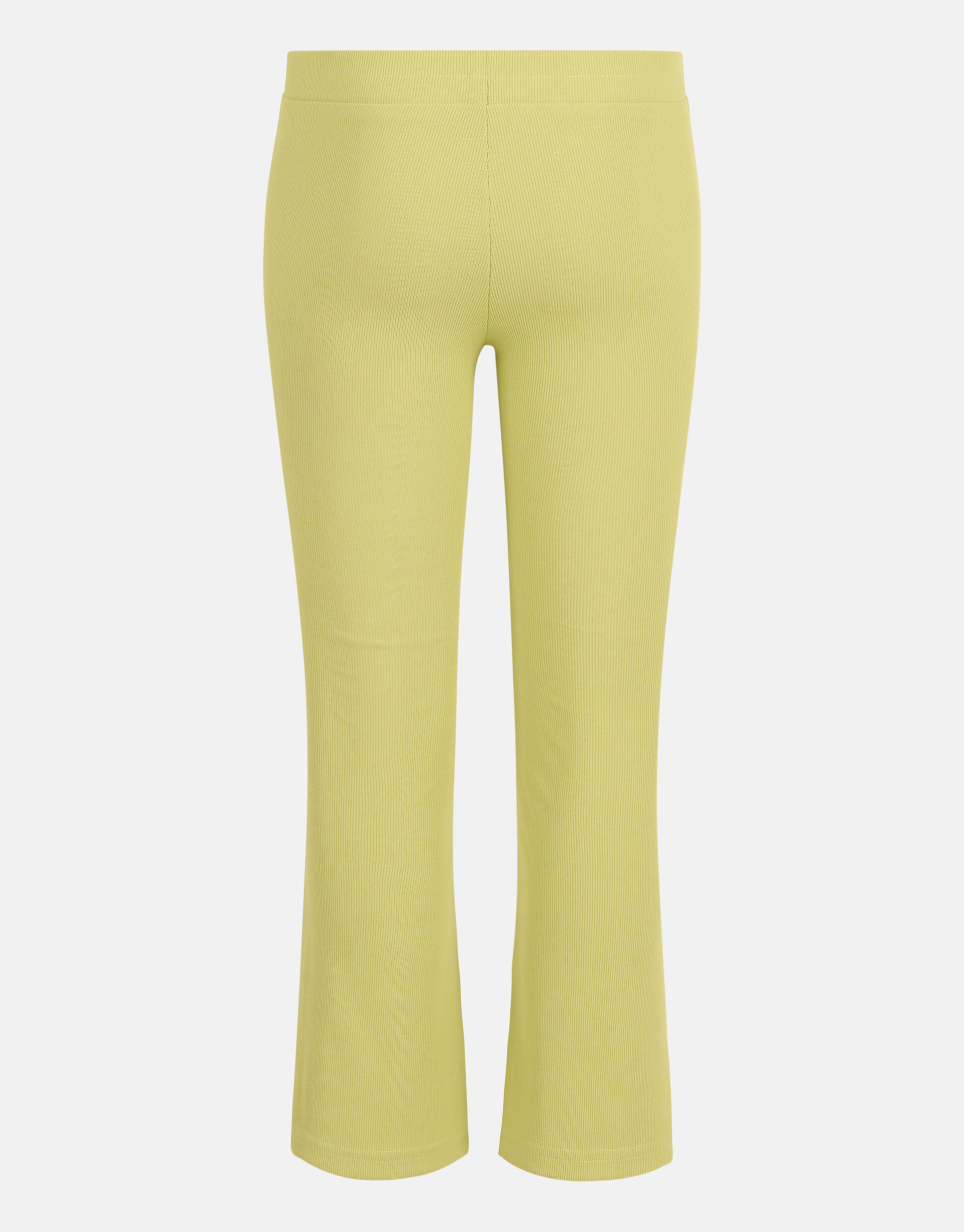 Rib Flared Legging Groen SHOEBY GIRLS