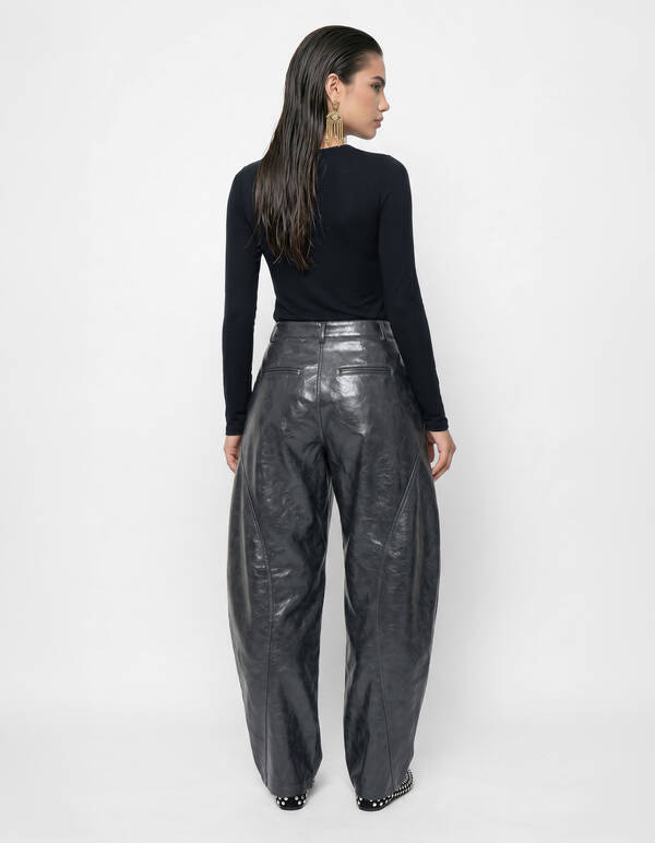 Zachte Longsleeve Top Zwart SHOEBY WOMEN