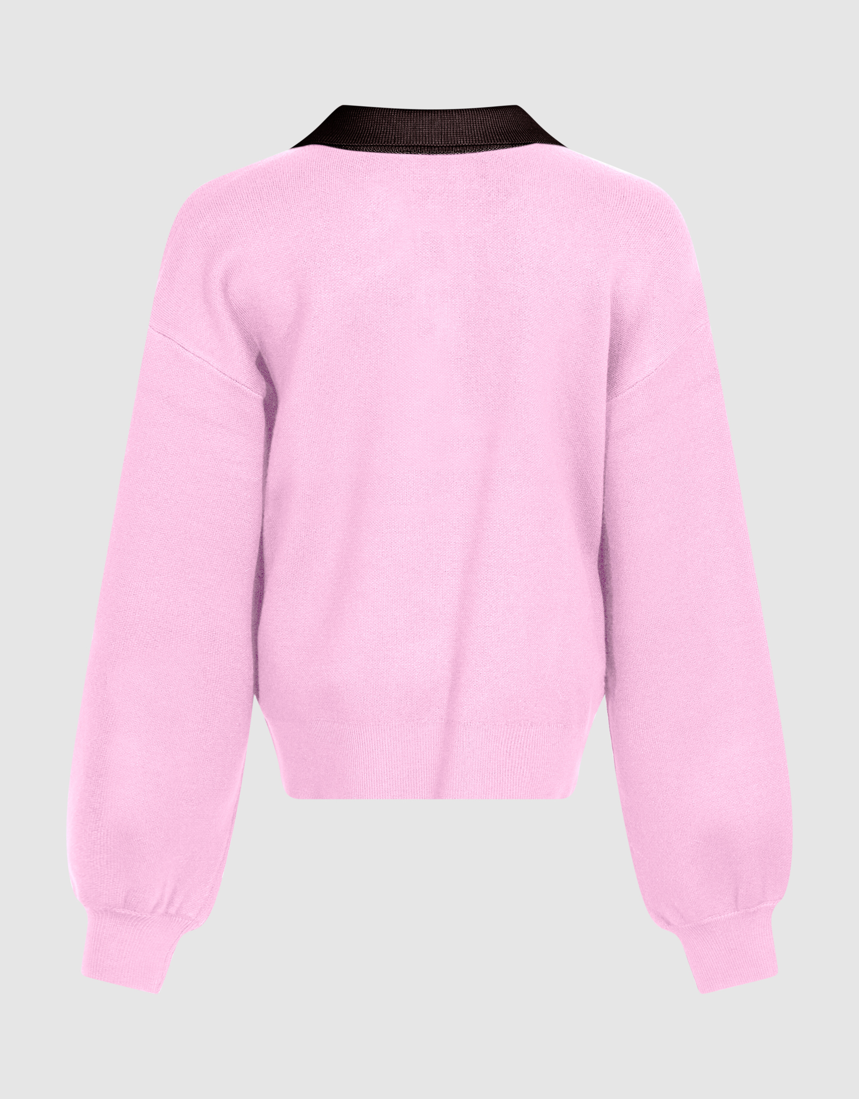 Create Gebreide Polo Roze/Bruin SHOEBY GIRLS