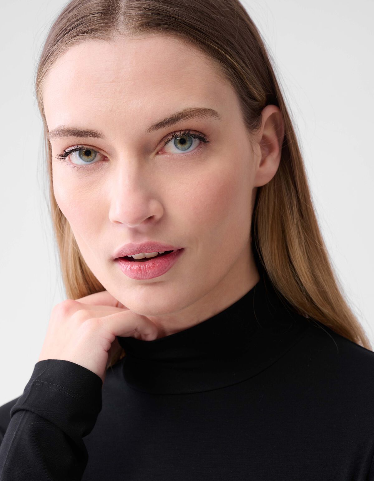 Basis Col Top Zwart SHOEBY WOMEN