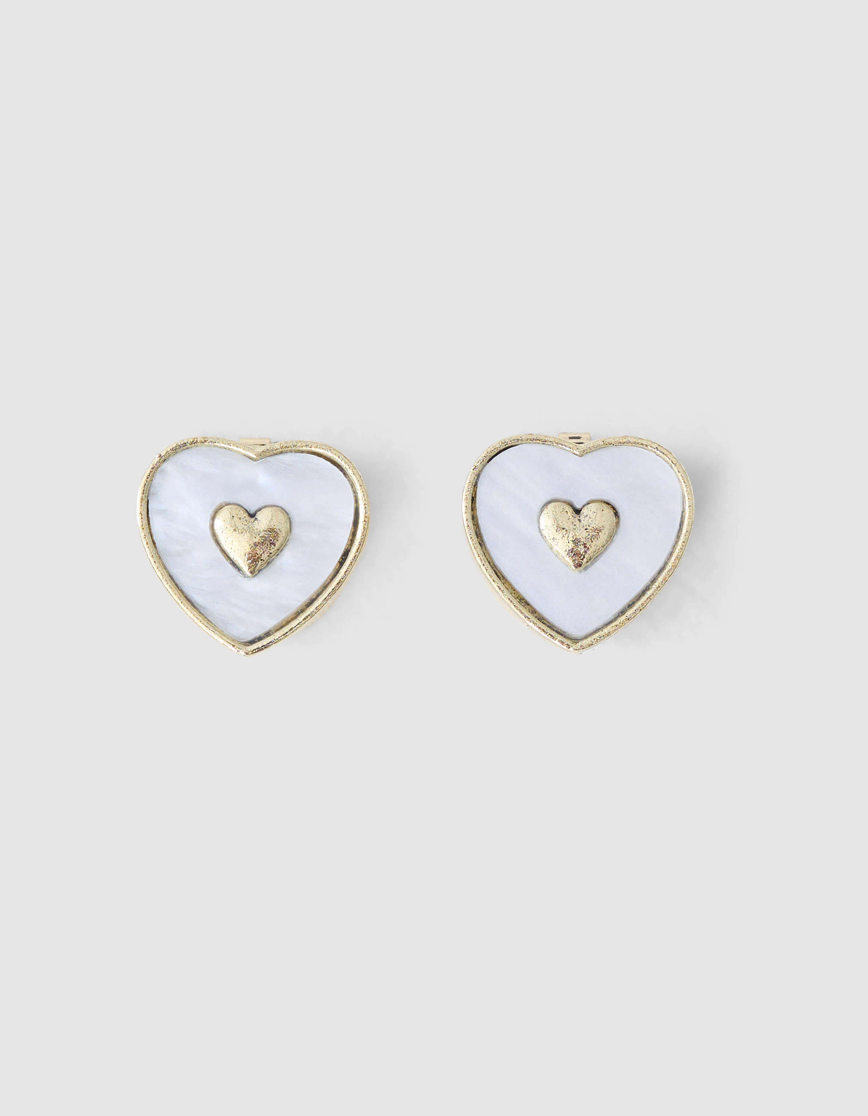 Heart Knoop Cover Goud SHOEBY ACCESSOIRES