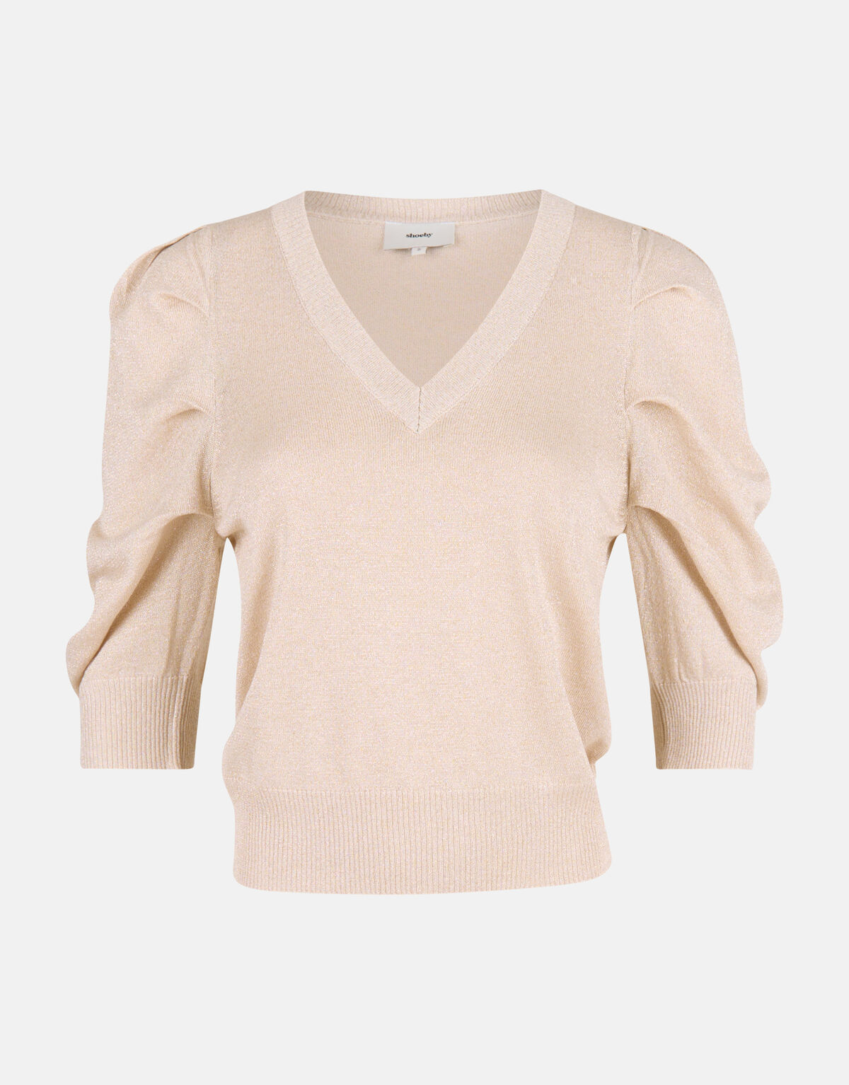 Glitter Trui Beige SHOEBY WOMEN