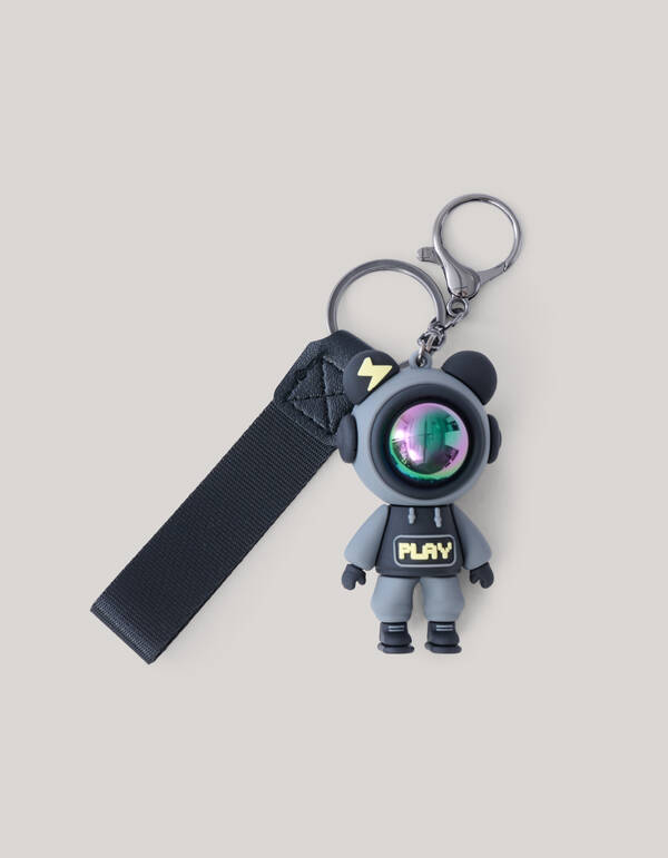 Avatar Sleutelhanger Zwart SHOEBY ACCESSOIRES