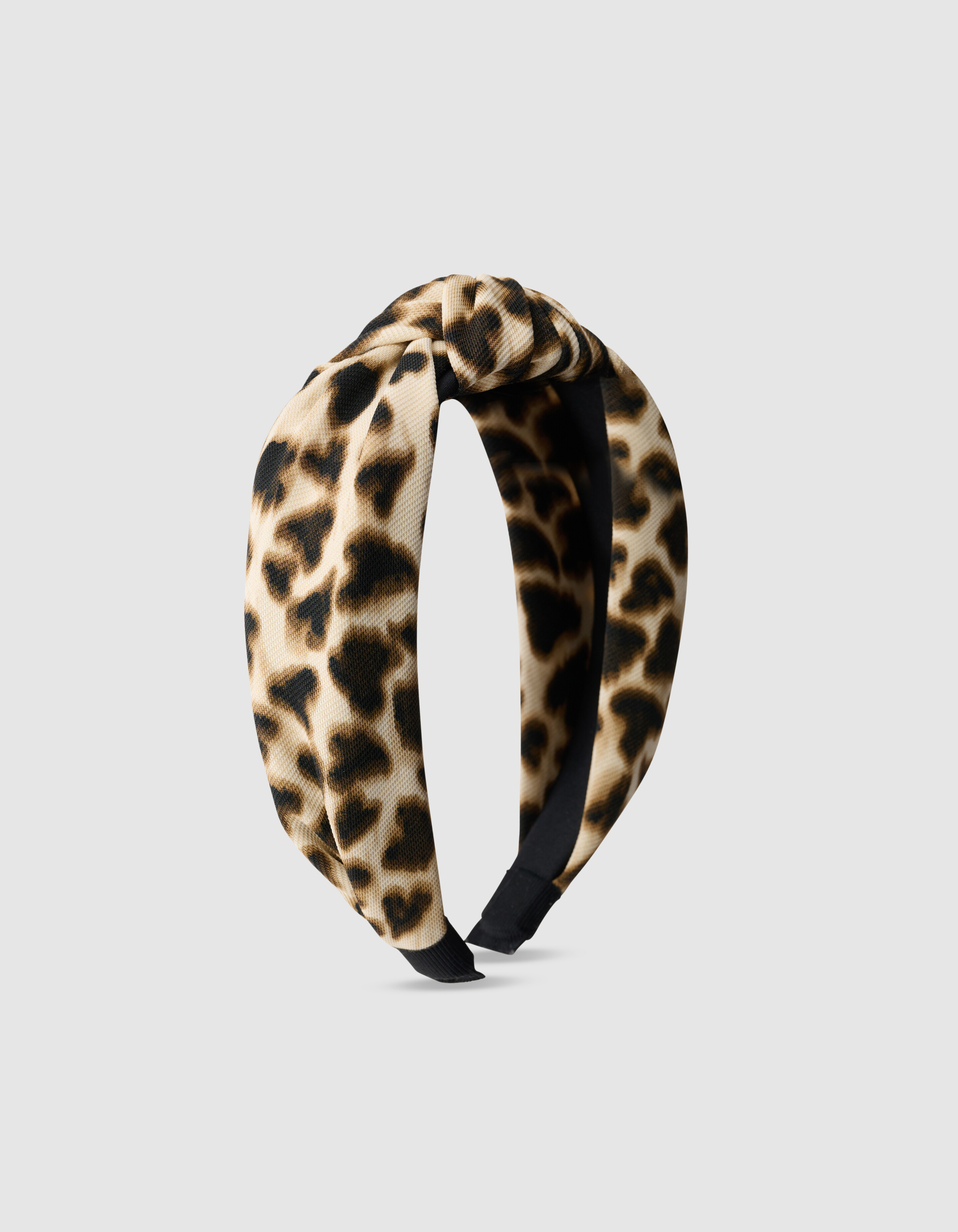 Leopard Heart Haarband Bruin SHOEBY ACCESSOIRES