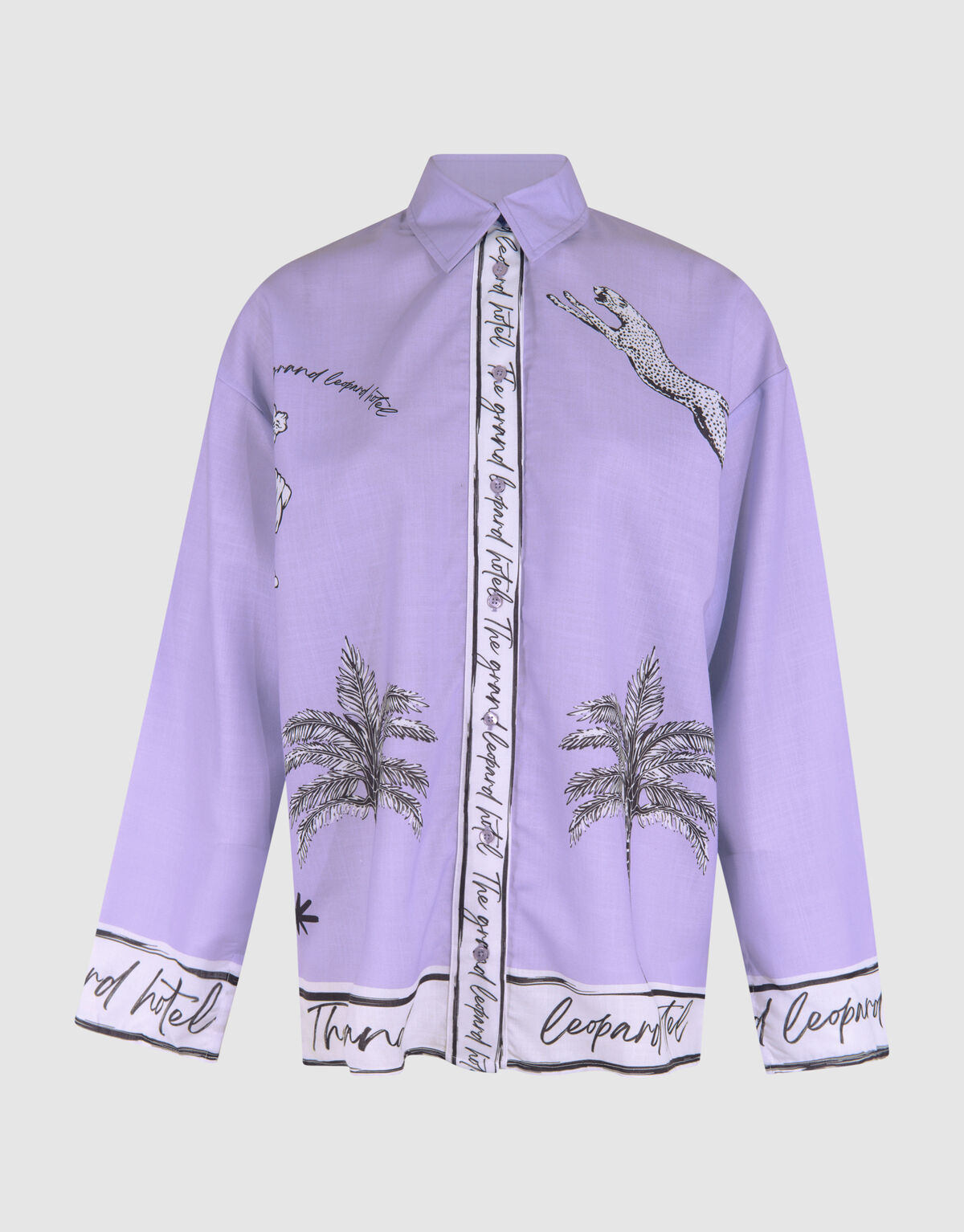 Printed Blouse Paars SHOEBY WOMEN