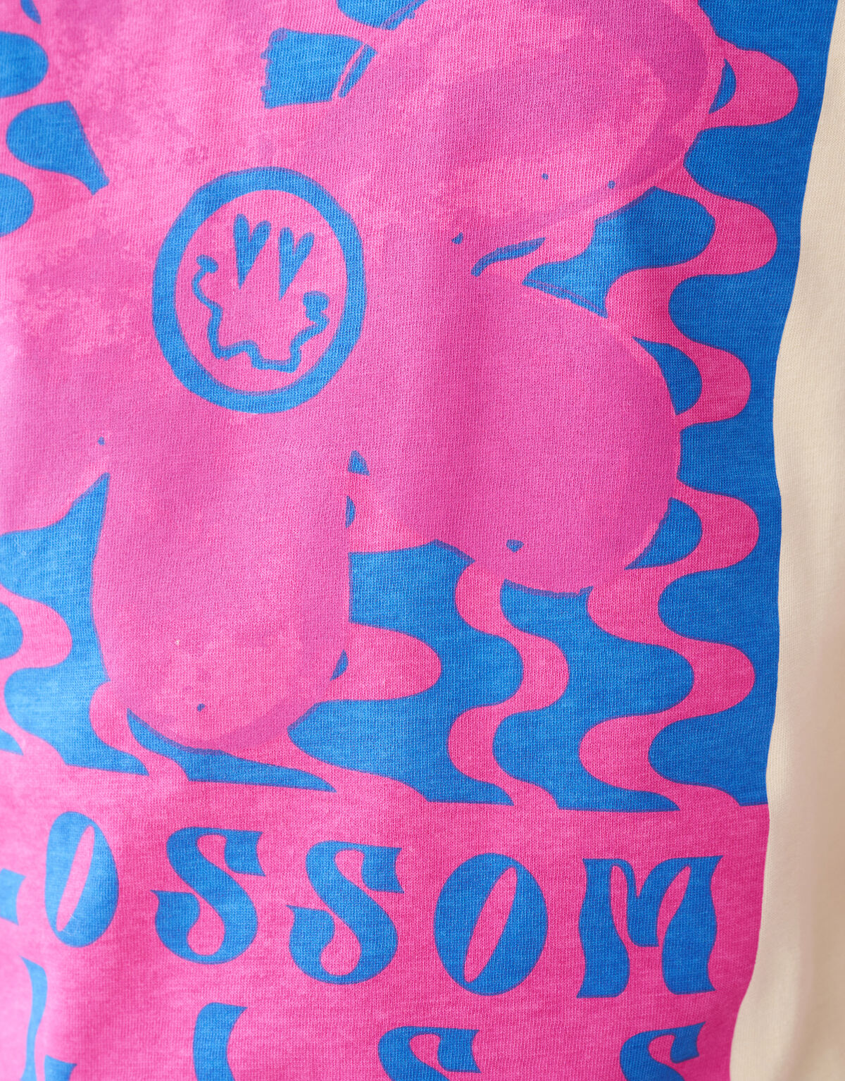 Artwork T-shirt Gebroken Wit SHOEBY GIRLS