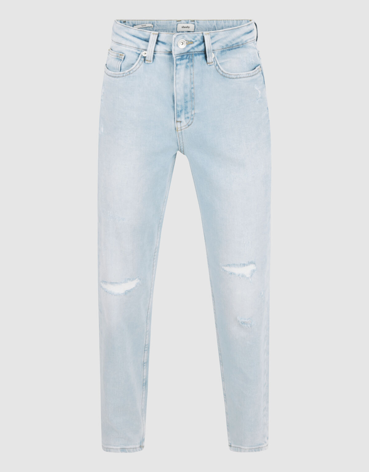 Tapered Fit Jeans Bleached L29 SHOEBY WOMEN