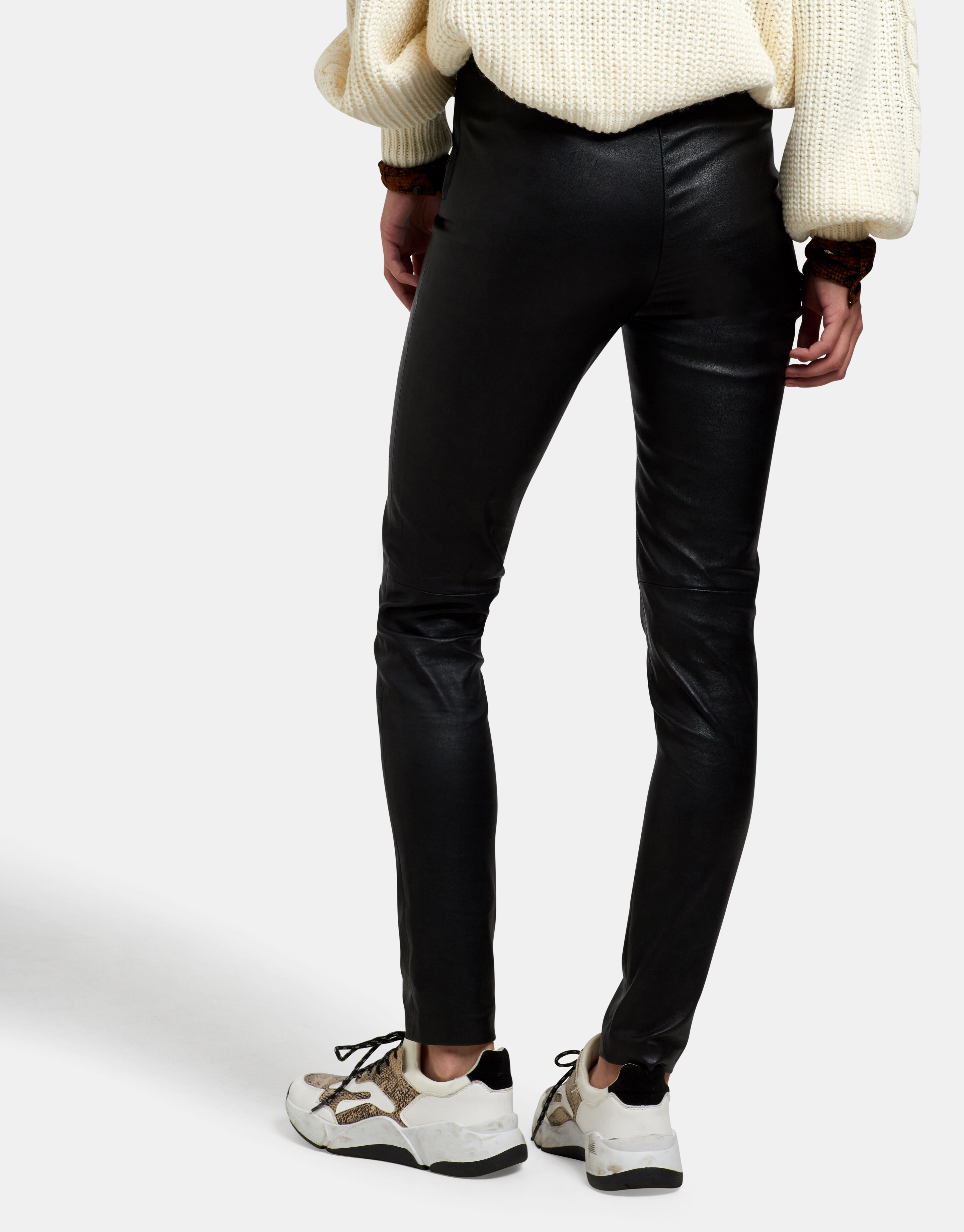 Echte Leren Broek Eksept