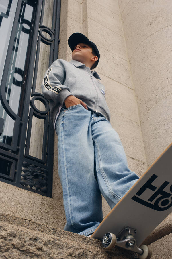 Ultra Baggy Fit Jeans Mediumstone SHOEBY BOYS