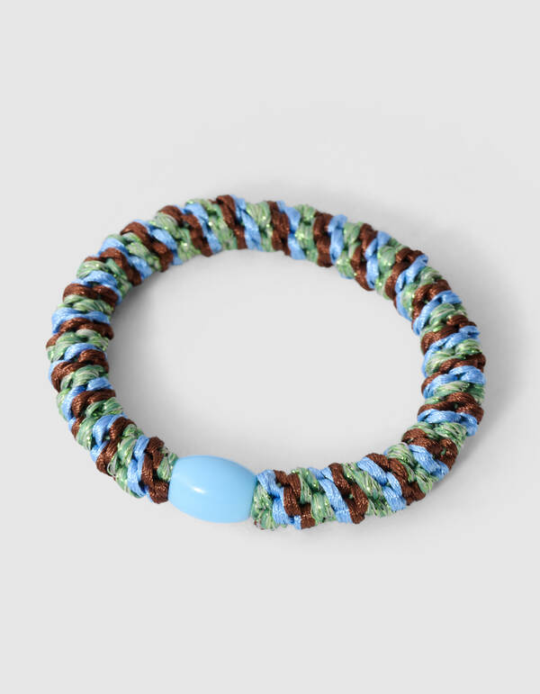 Lurex Haarelastiek Lichtblauw SHOEBY ACCESSOIRES