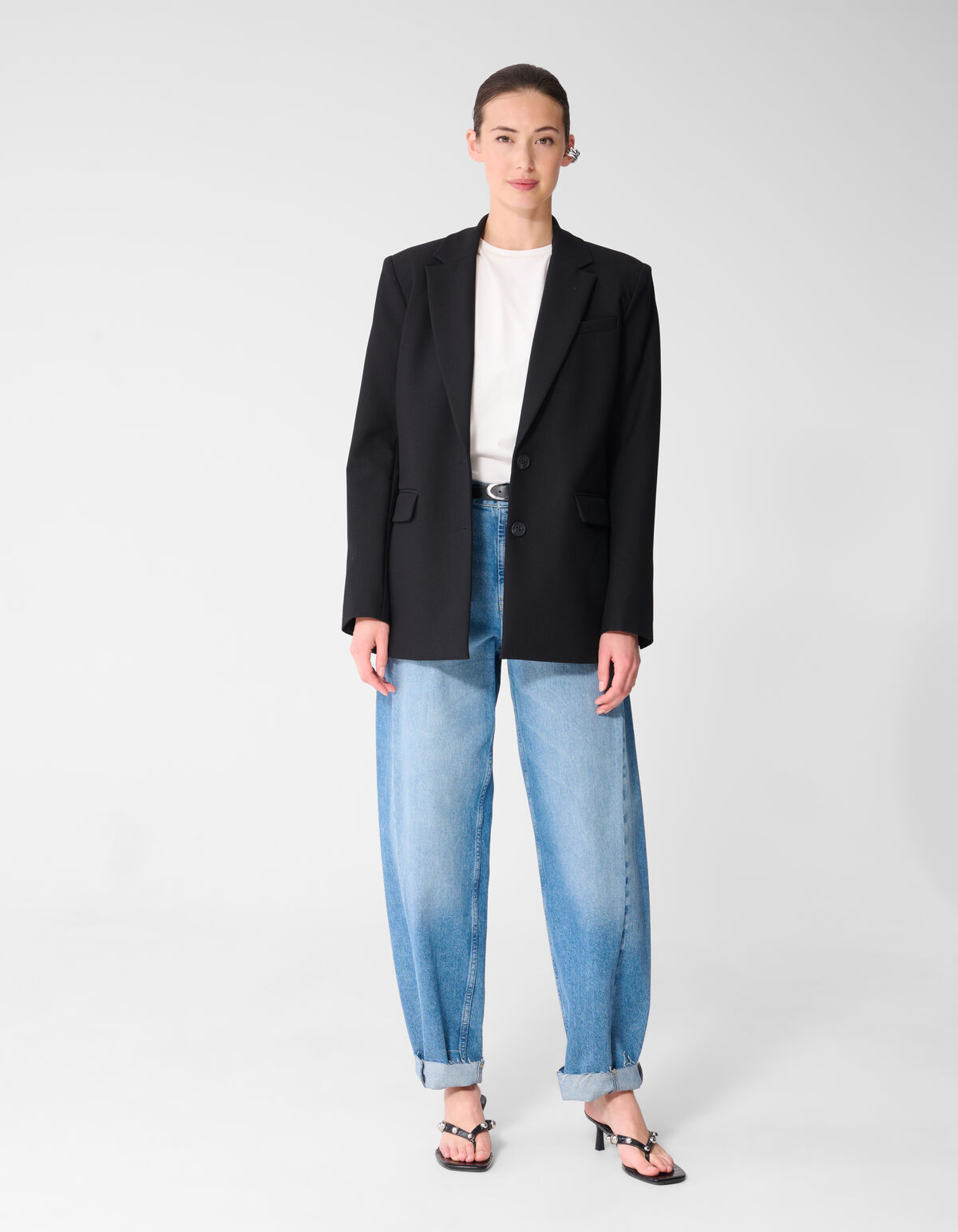 Basis Blazer Zwart SHOEBY WOMEN