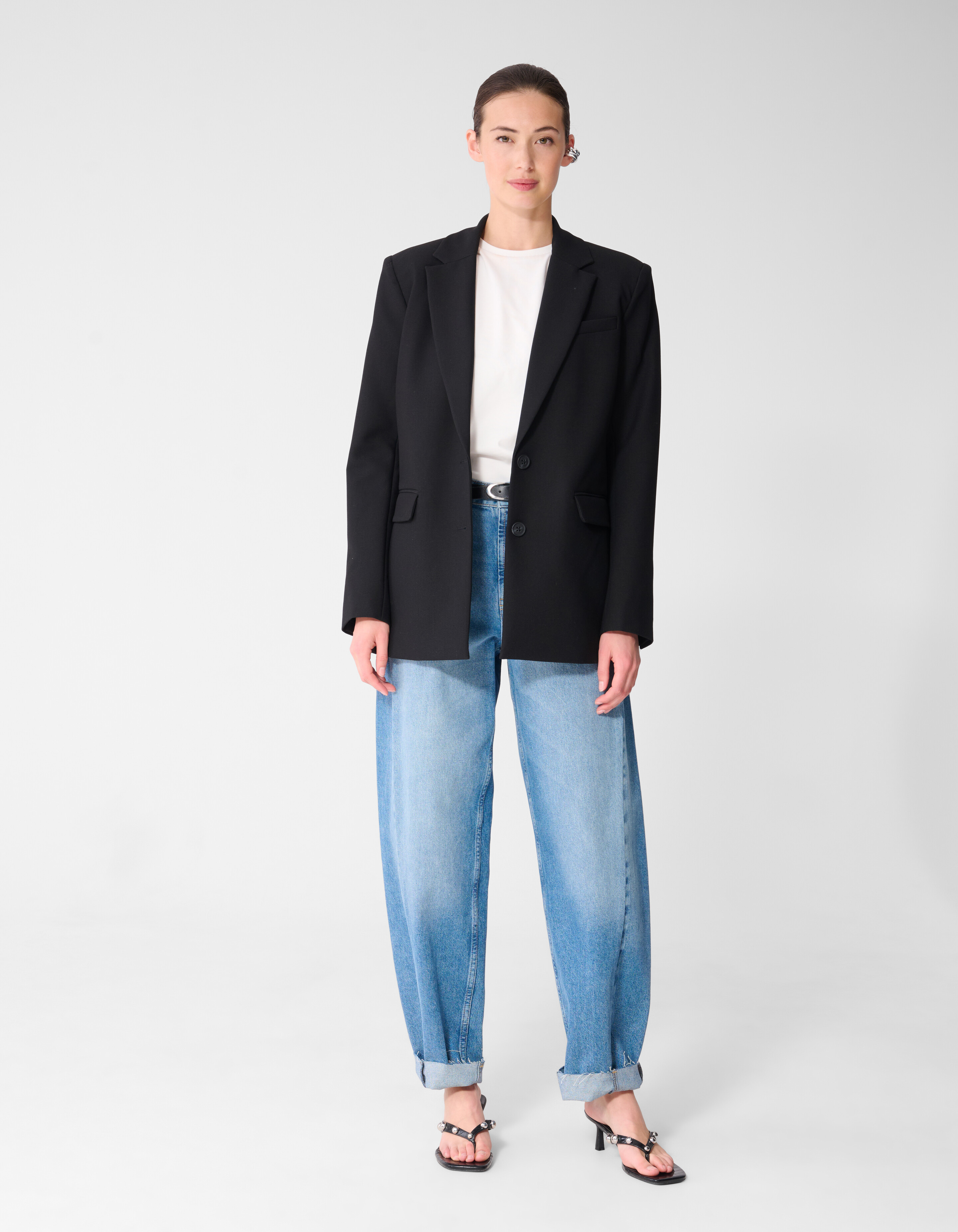 Basis Blazer Zwart SHOEBY WOMEN